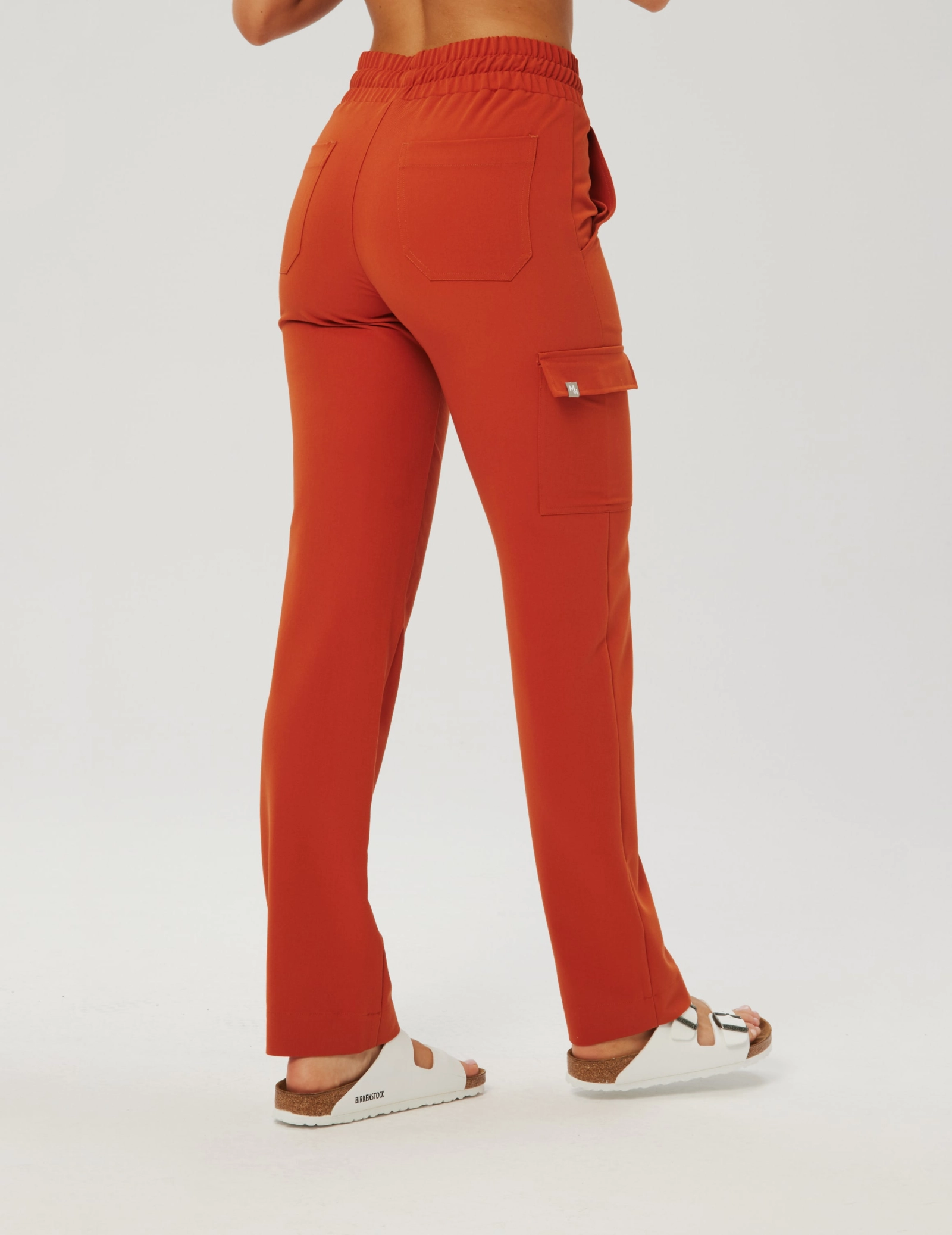 Women's Basic Scrub Pants - ROOIBOS TEA