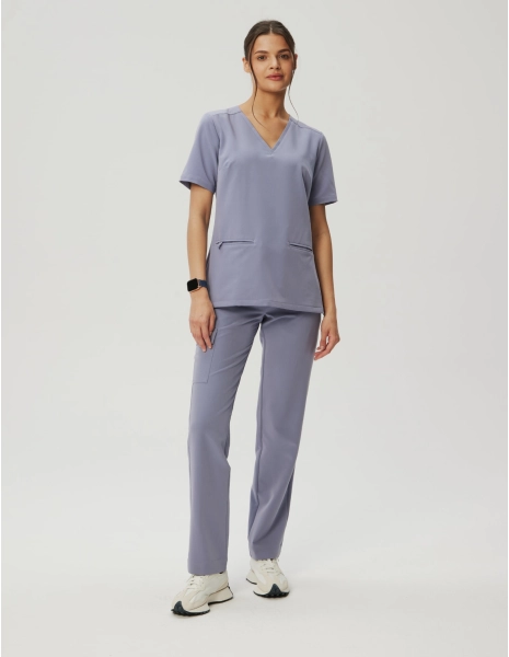 Women's Basic Scrub Pants - ROOIBOS TEA