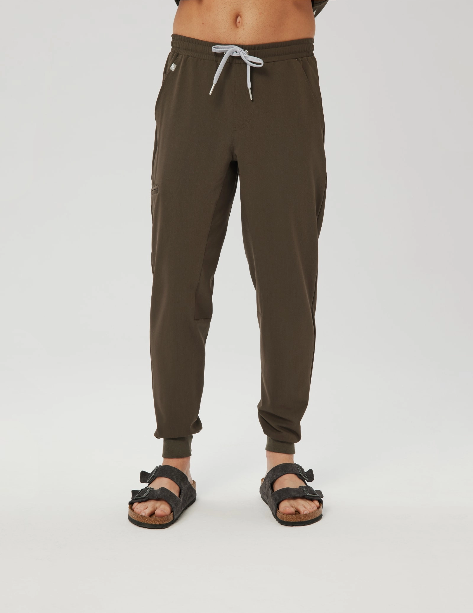 Men's Joggers Pants - OLIVE NIGHT