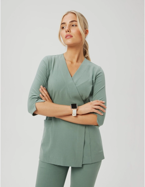 Rosalie tied medical Blouse...
