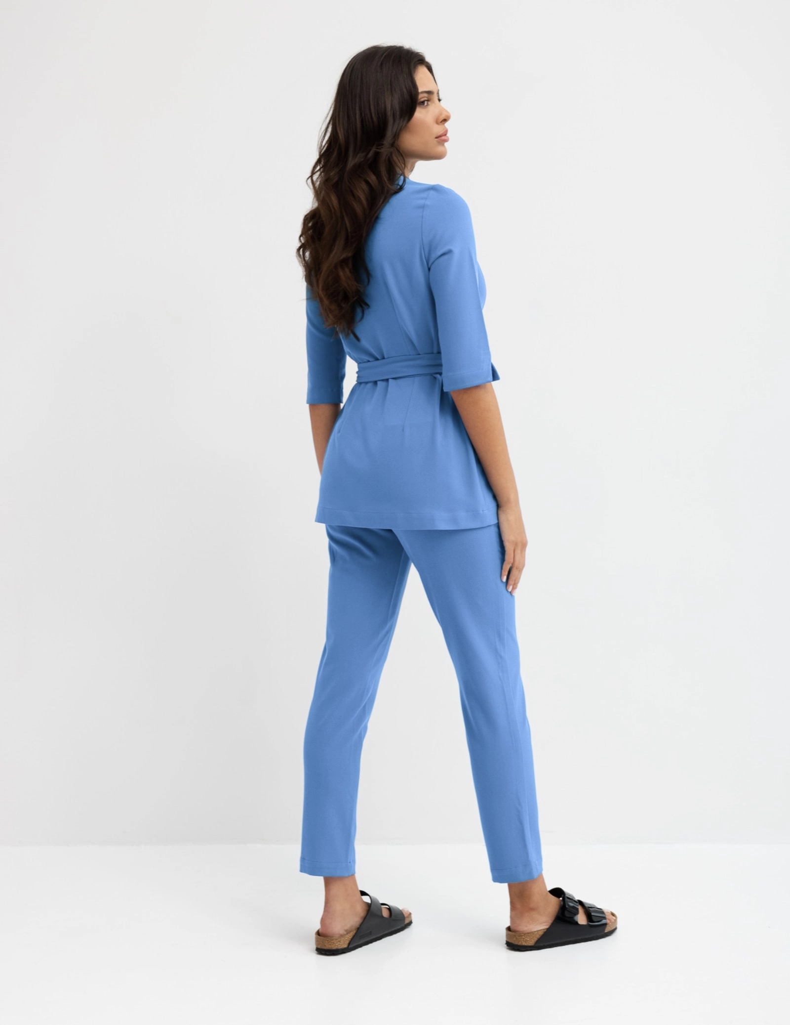 Rosalie tied medical Hoodie - MARINA BLUE Rosalie tied medical Hoodie - MARINA BLUE