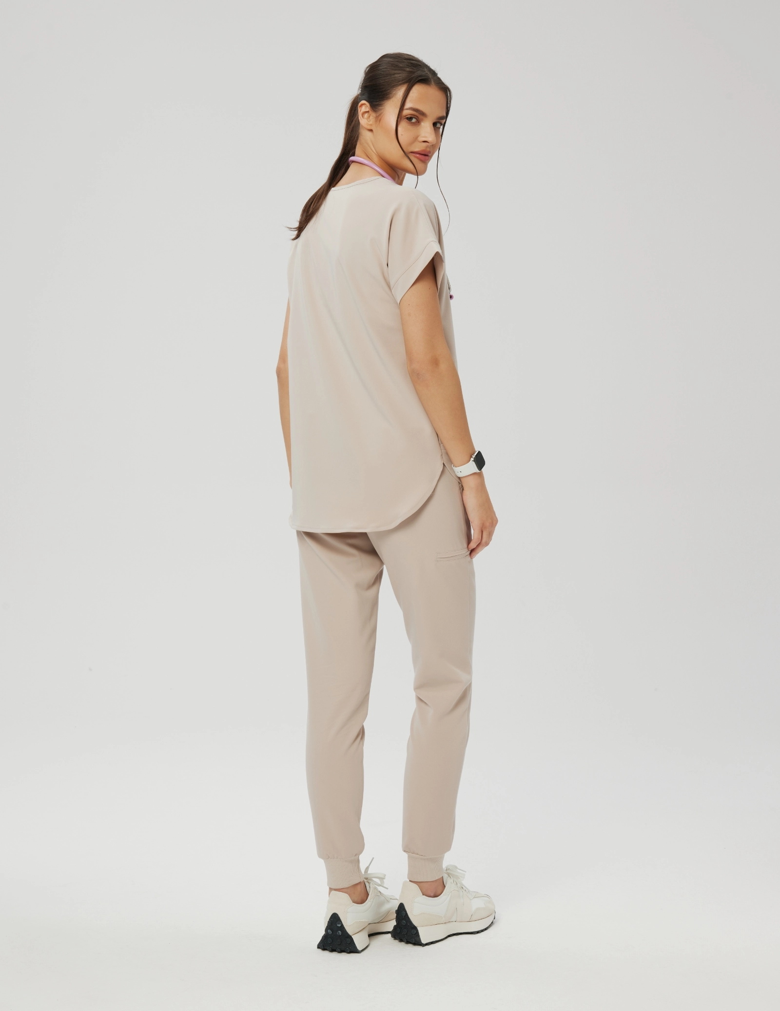 Women's Jogger Scrub Pants Deep Green