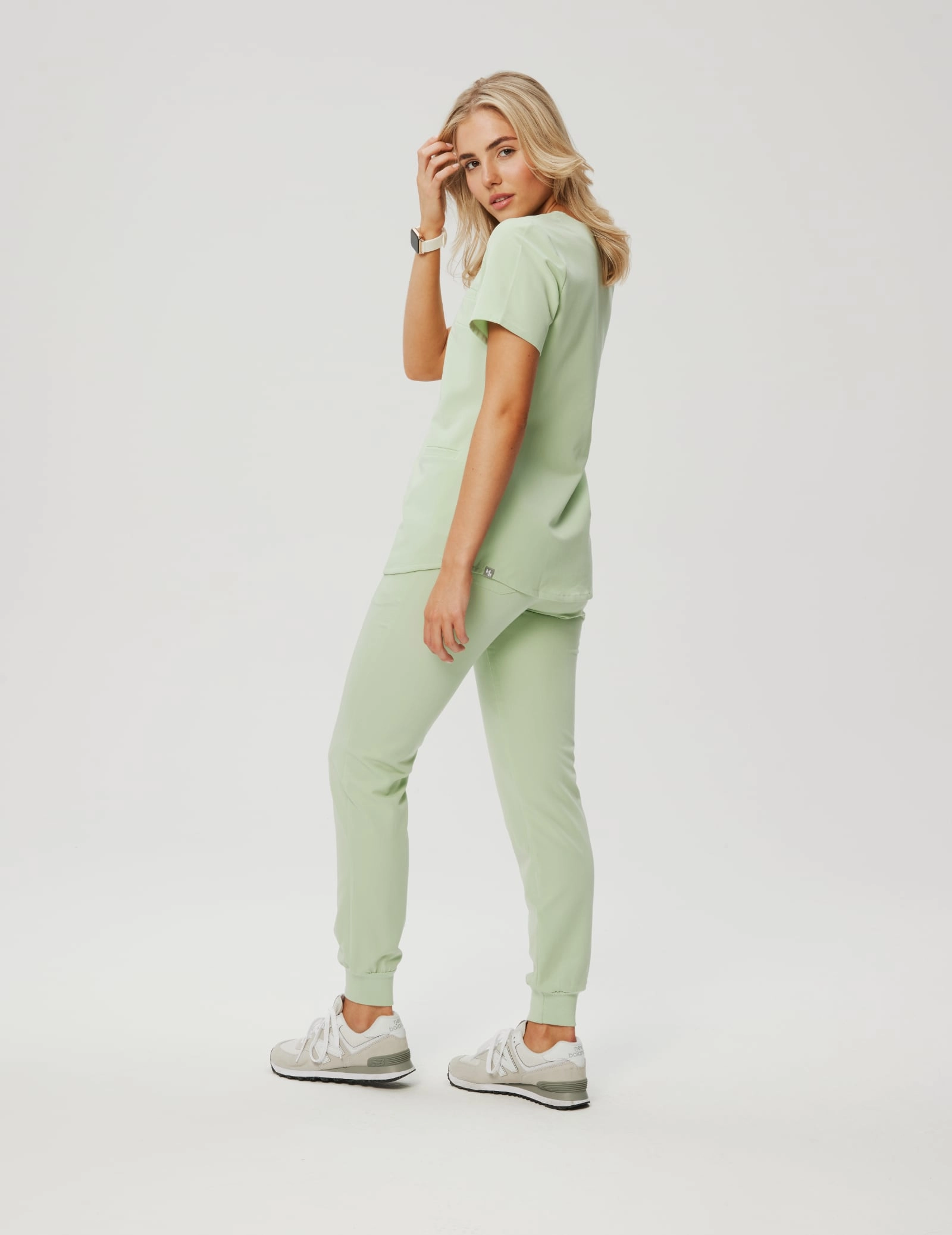 Women's Jogger Scrub Pants Deep Green