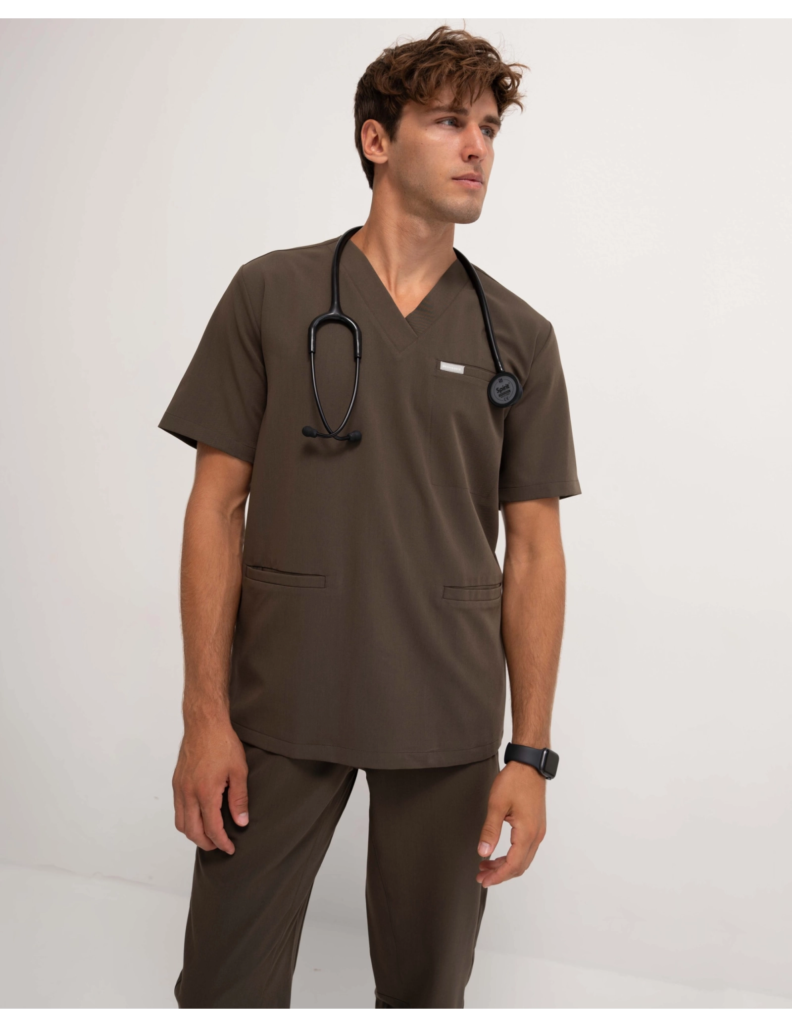 Birbal Medical Sweatshirt - OLIVE NIGHT Birbal Medical Sweatshirt - OLIVE NIGHT