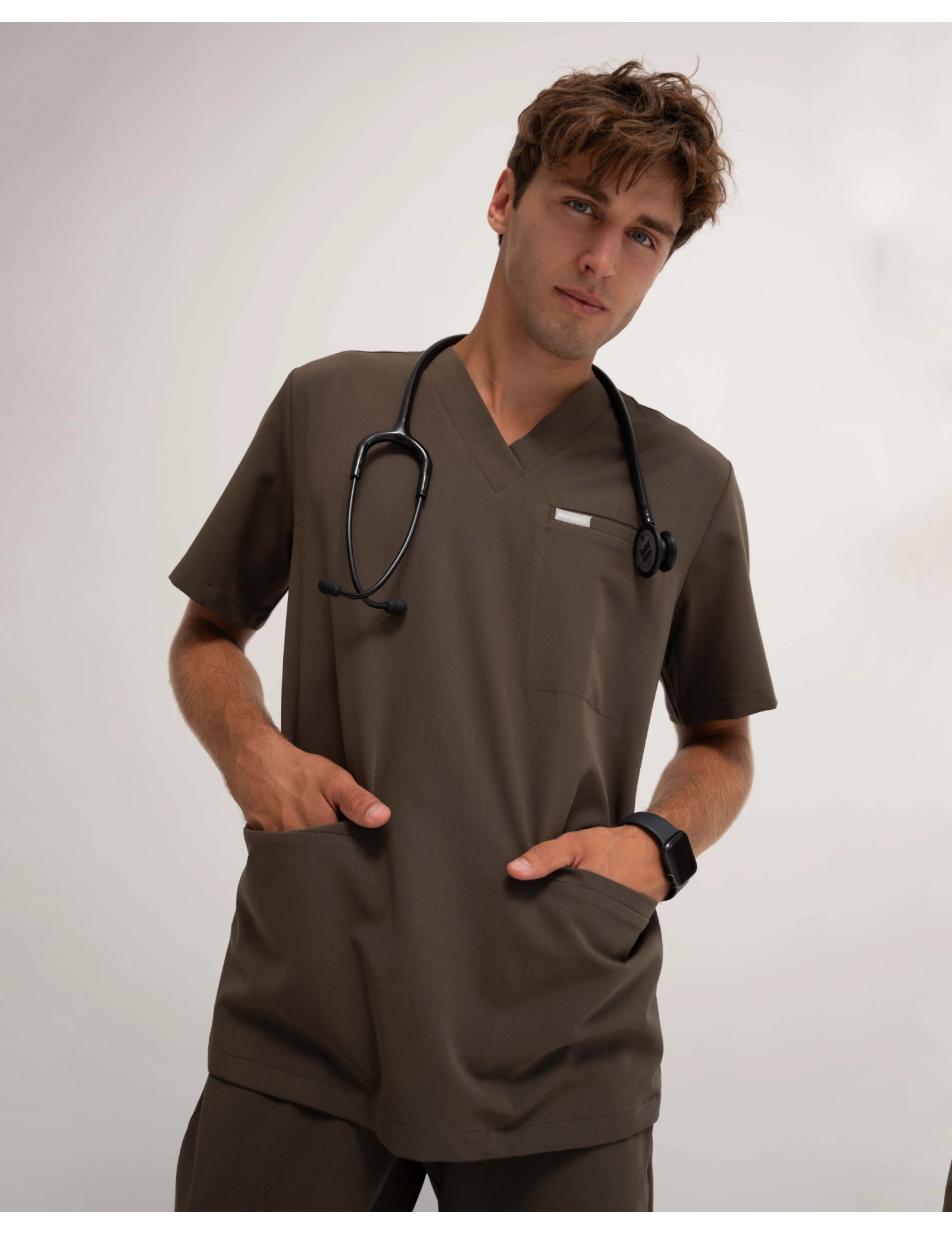 Birbal Medical Sweatshirt - OLIVE NIGHT Birbal Medical Sweatshirt - OLIVE NIGHT