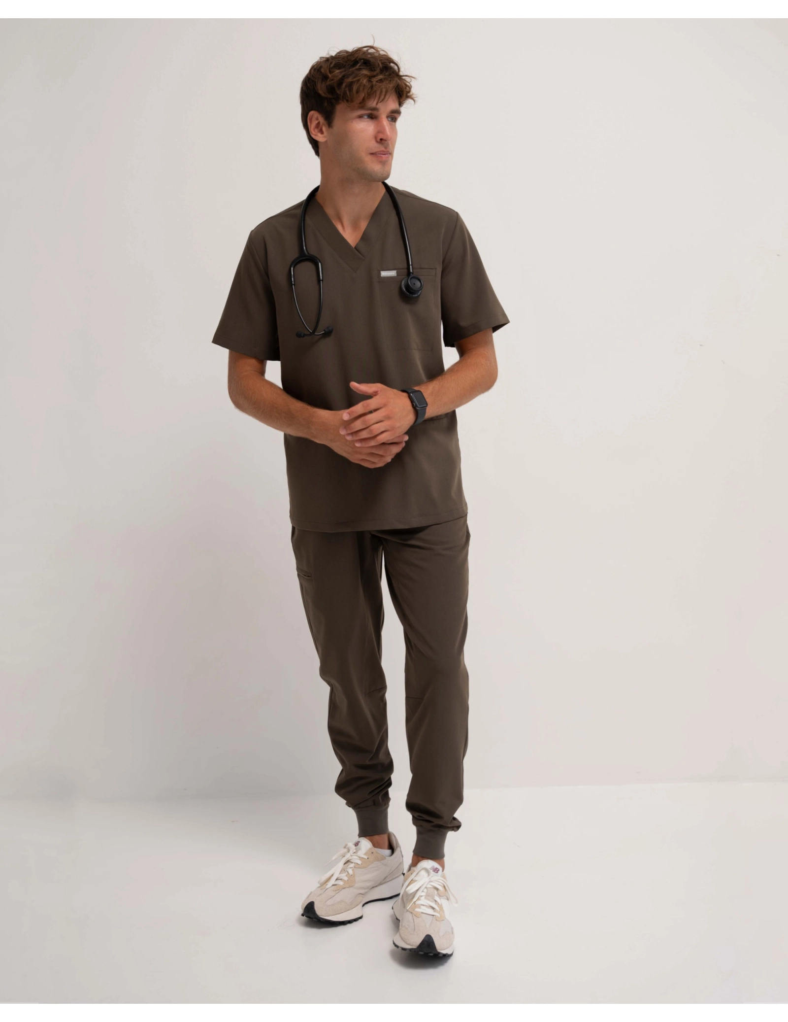 Birbal Medical Sweatshirt - OLIVE NIGHT Birbal Medical Sweatshirt - OLIVE NIGHT