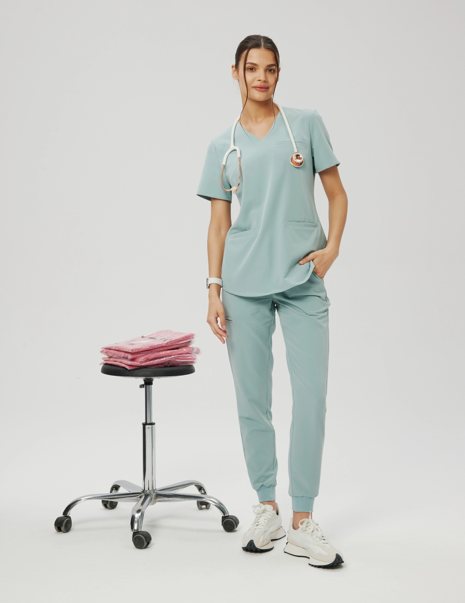 Medical Top Grace - ICE BLUE Medical Top Grace - ICE BLUE