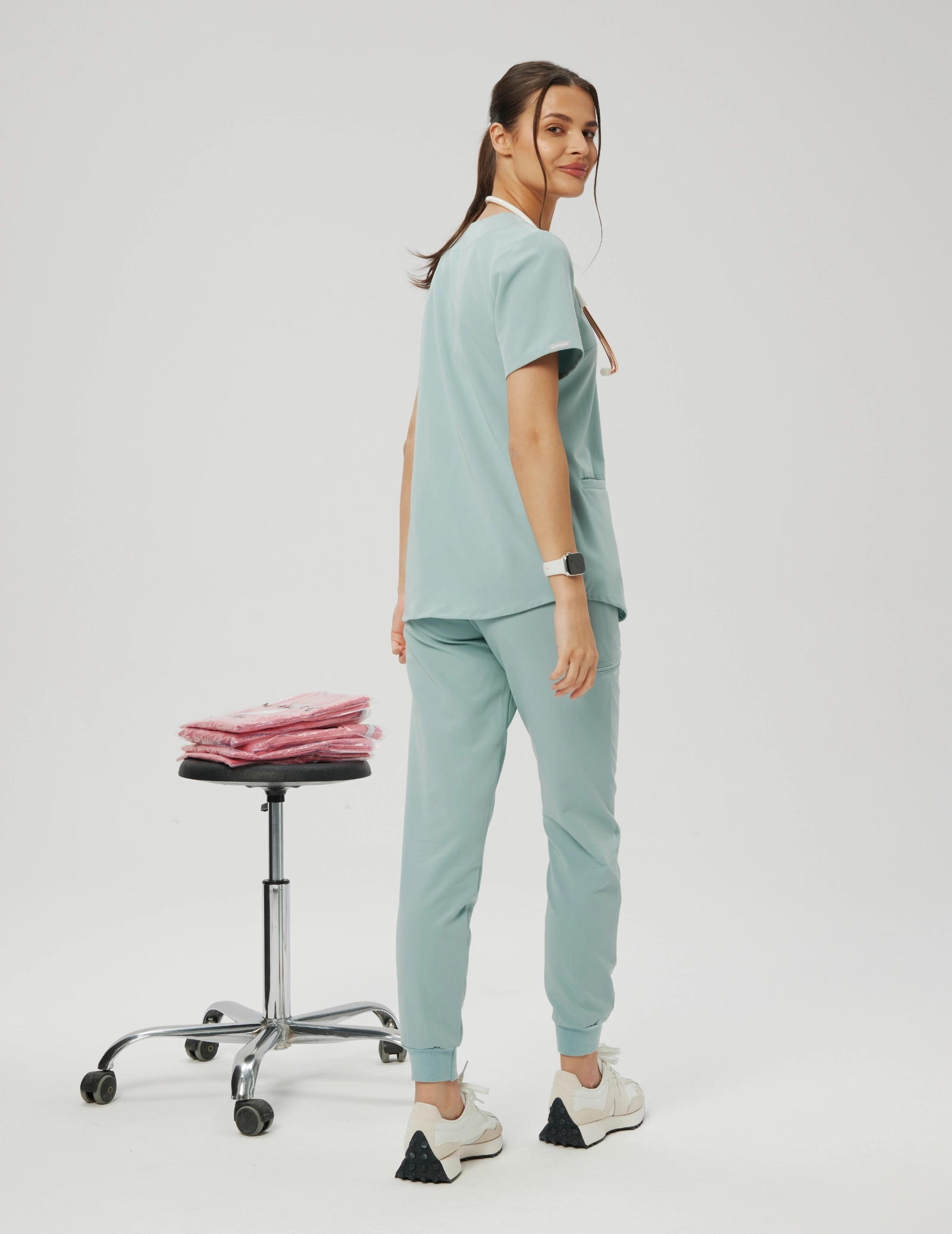 Women's Jogger Scrub Pants Deep Green Women's Jogger Scrub Pants Deep Green