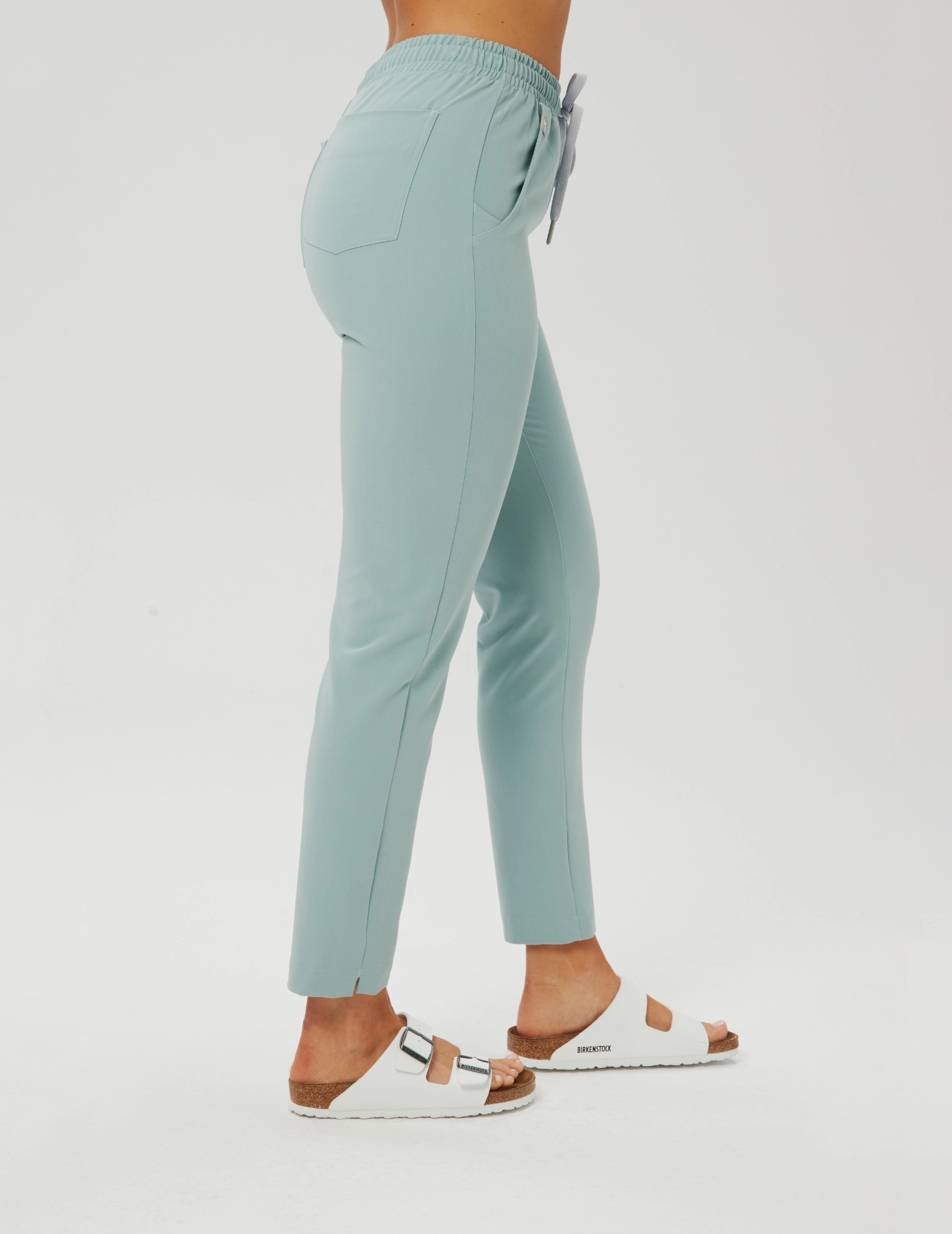 Women's Basic Scrub Pants - SHARK GRAY