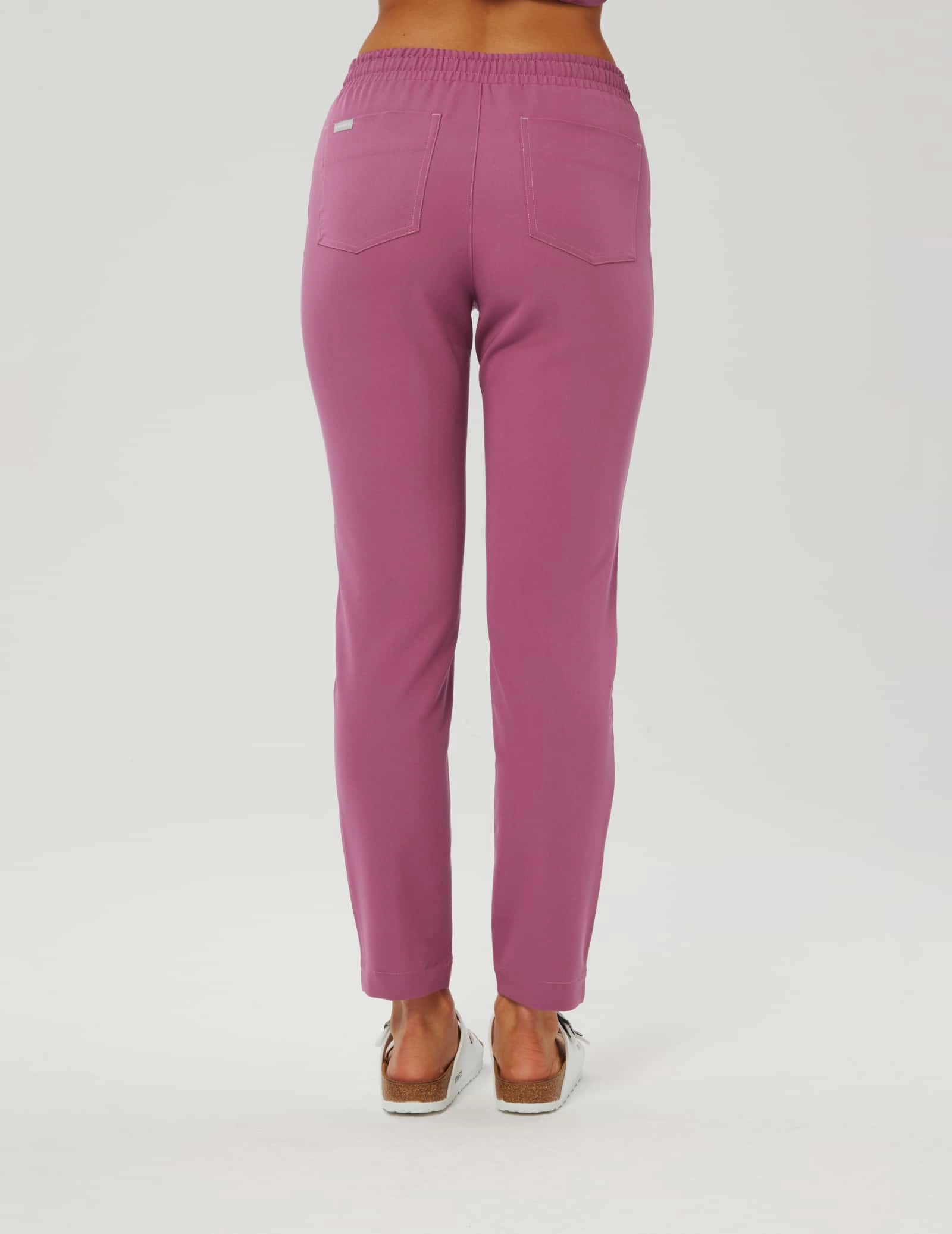 Basic Women`s Pants - BERRY SHAKE Basic Women`s Pants - BERRY SHAKE