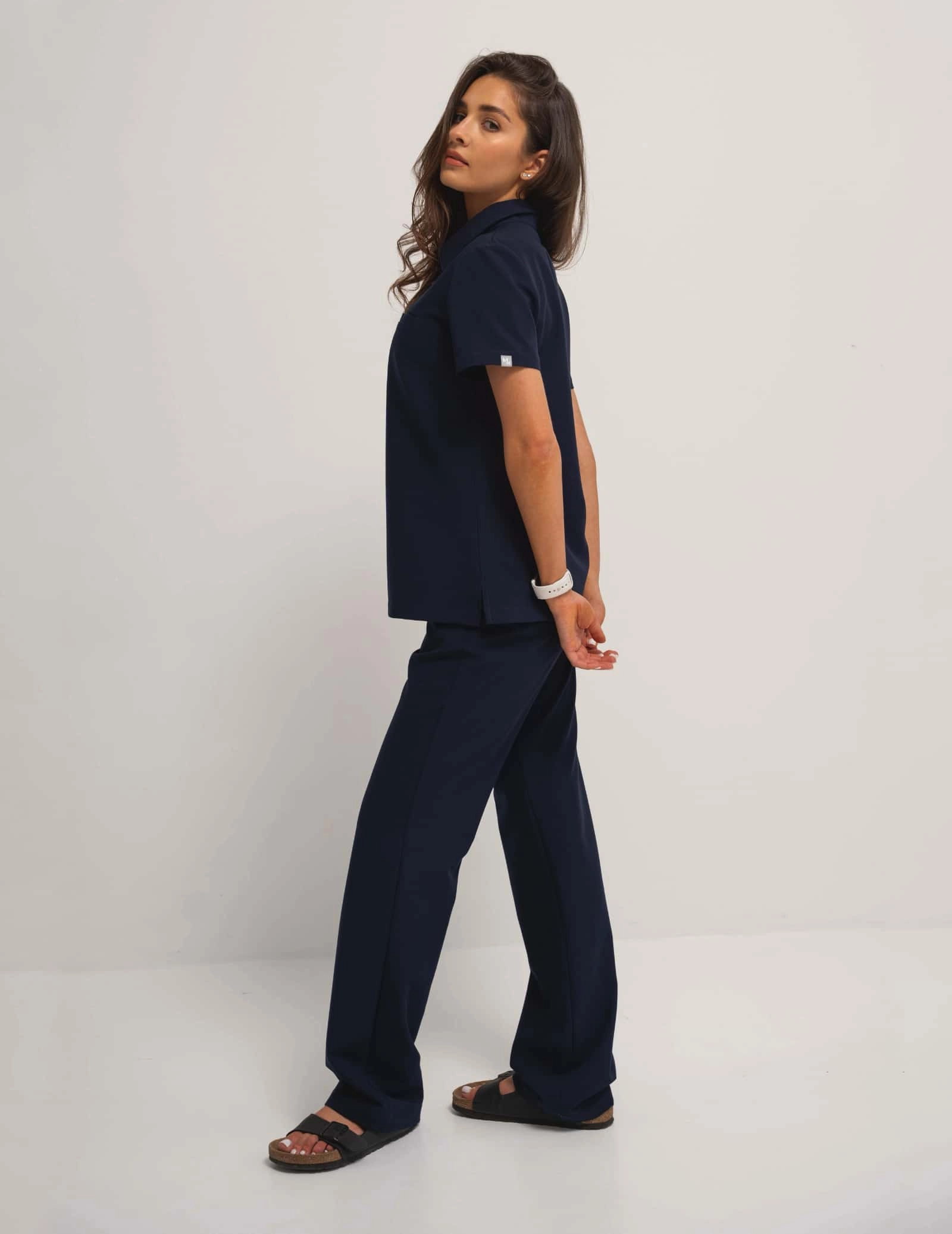 Women's Basic Scrub Pants - ROOIBOS TEA