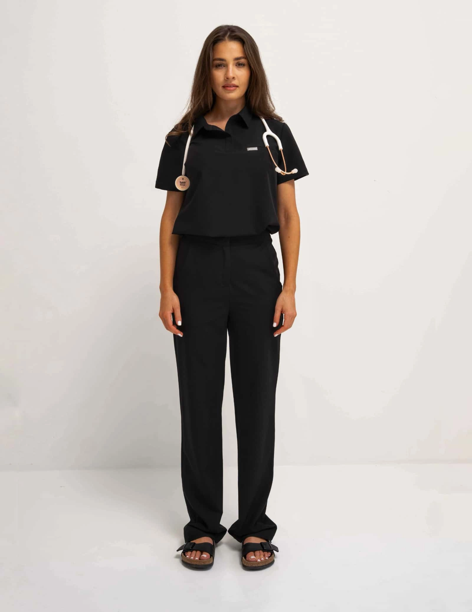 Women's Basic Scrub Pants - ROOIBOS TEA Women's Basic Scrub Pants - ROOIBOS TEA