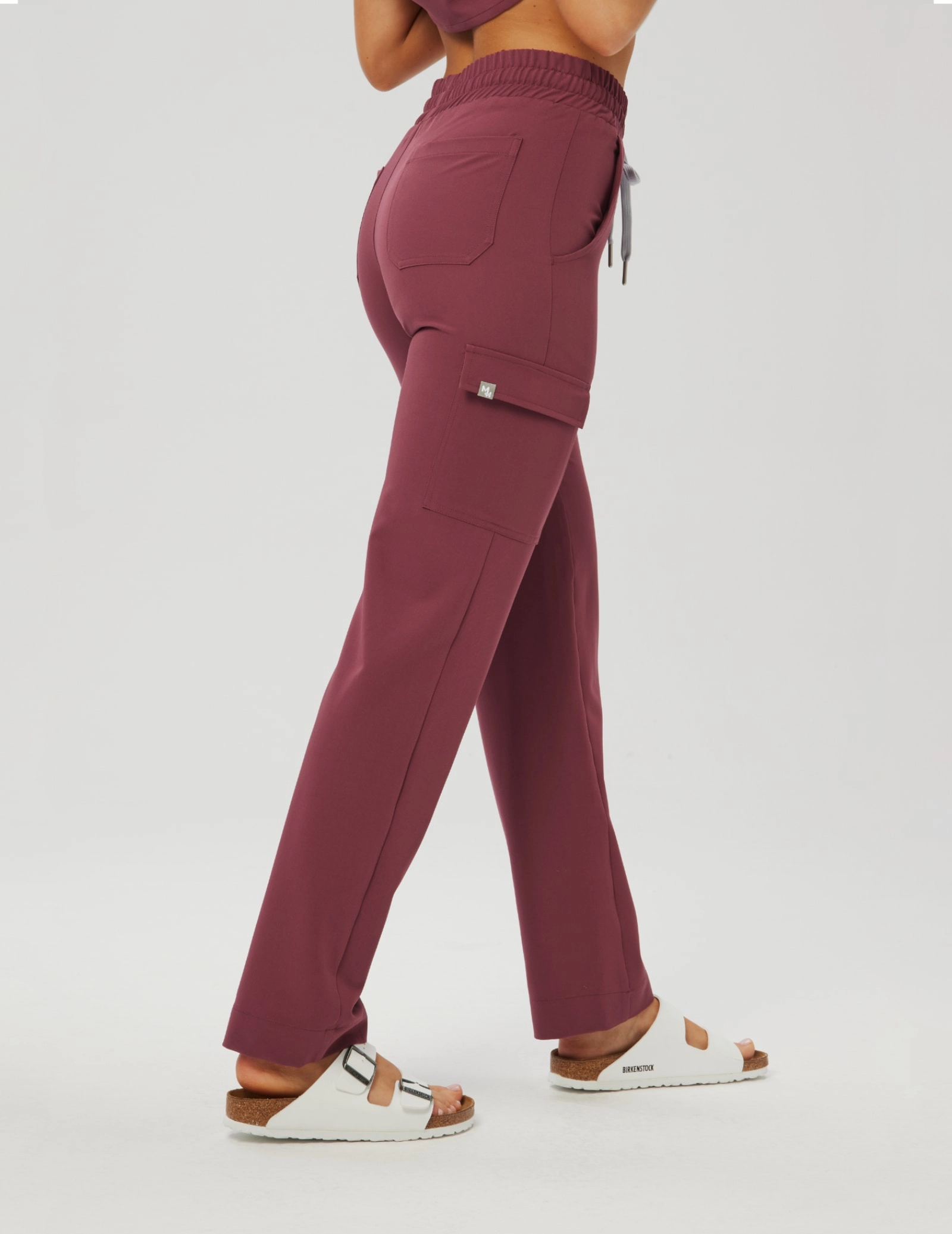 Women's Basic Scrub Pants - ROOIBOS TEA