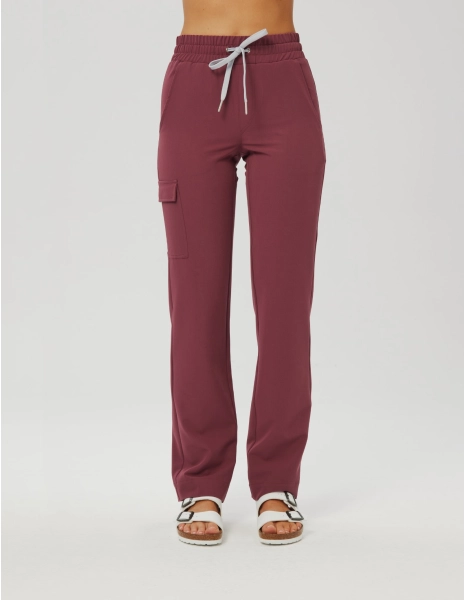 Women's Basic Scrub Pants - ROOIBOS TEA