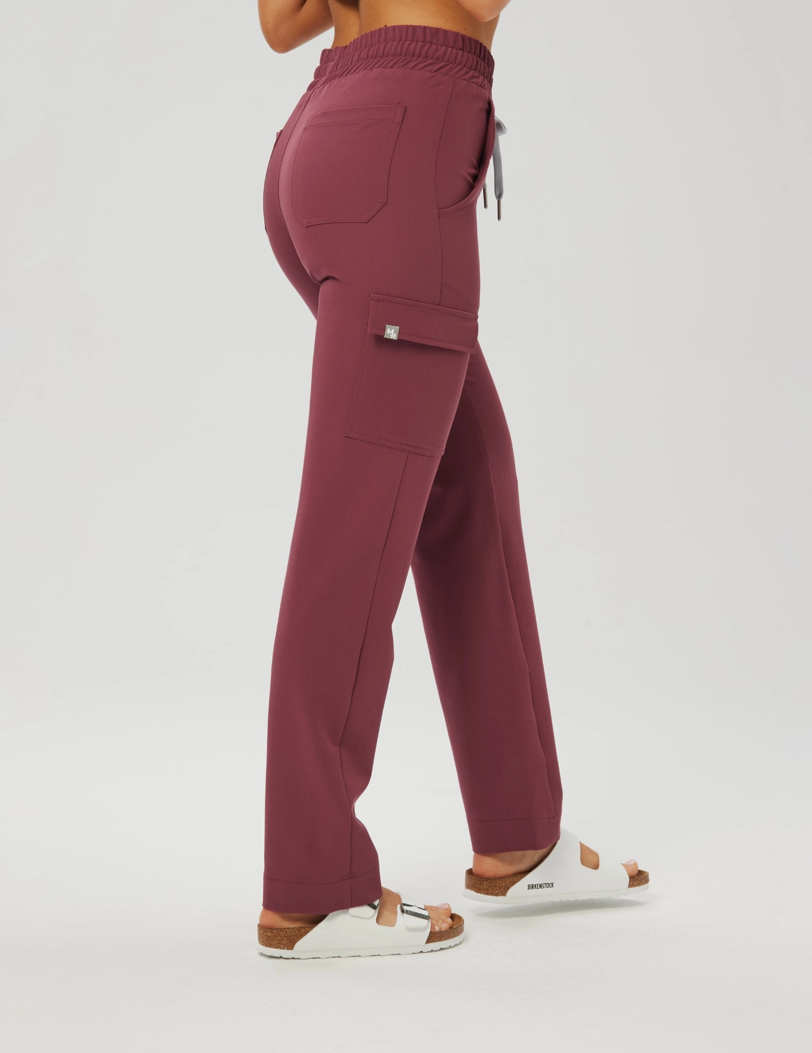 Women's Basic Scrub Pants - ROOIBOS TEA