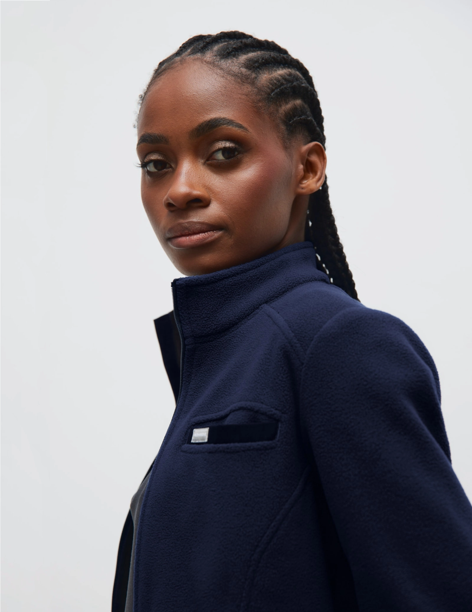 Women's Fleece Jacket COZY HEAT - DARK NAVY