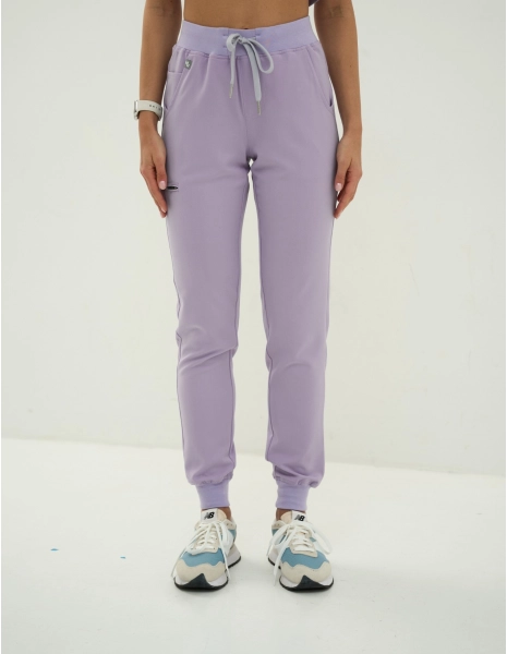 Women's Jogger Scrub Pants - PURPLE HEATHER