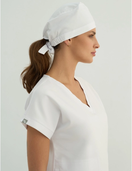 Surgical cap - White