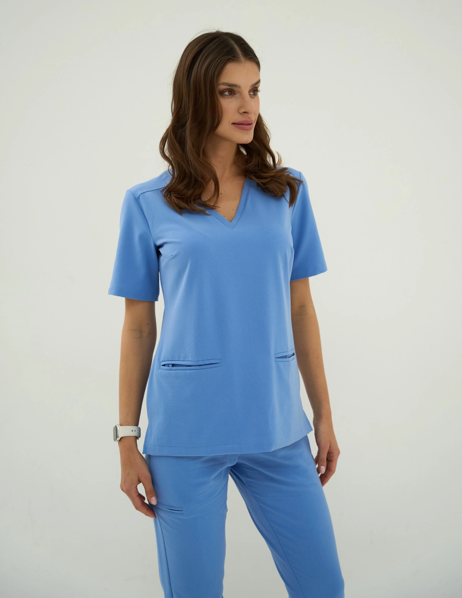Medical Scrub Top Casy - MARINA BLUE