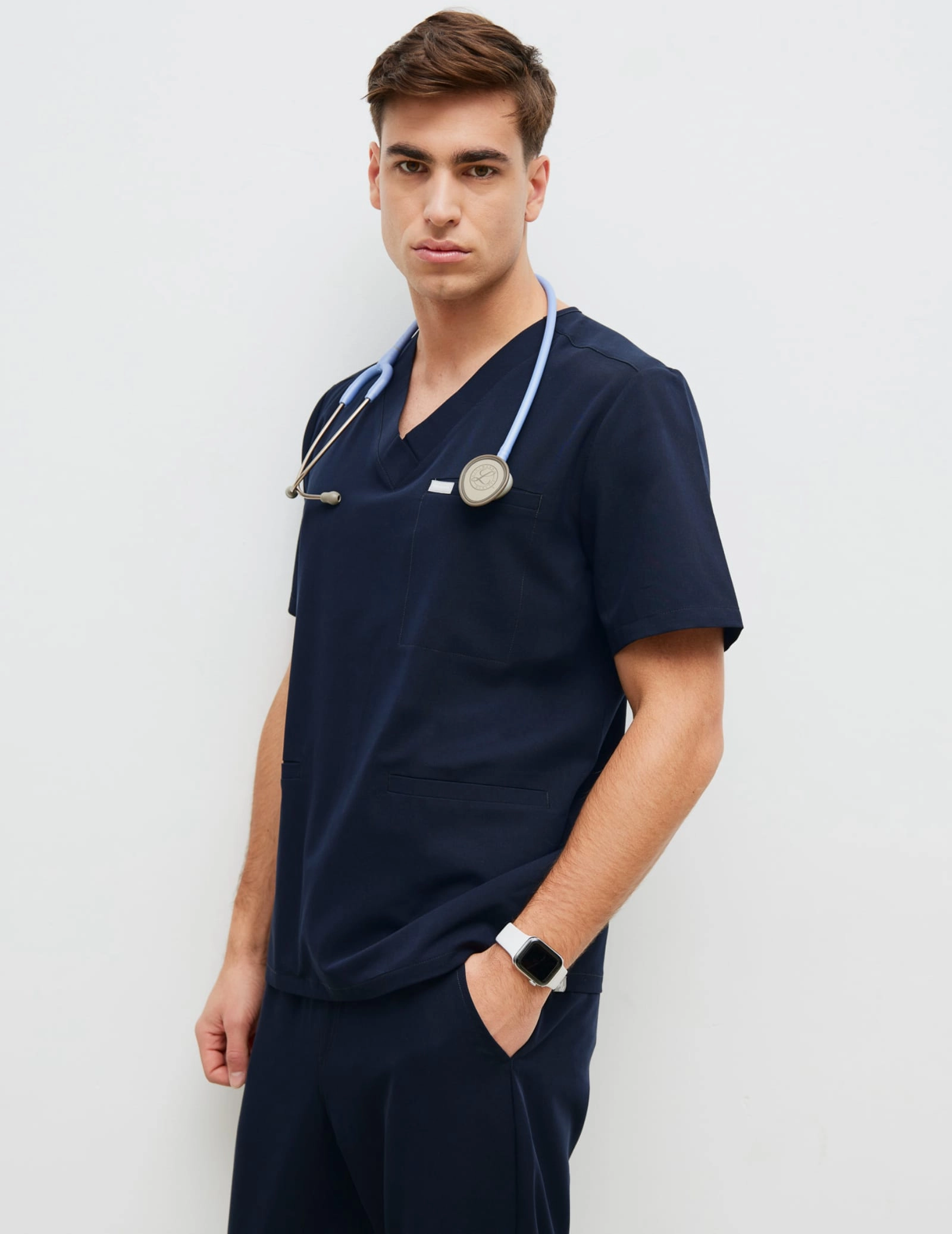 Scrub Top Birbal - MIDNIGHT BLUE