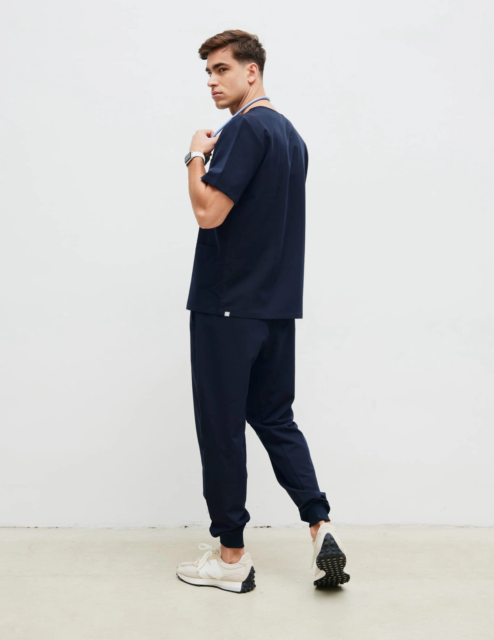 Scrub Top Birbal - MIDNIGHT BLUE