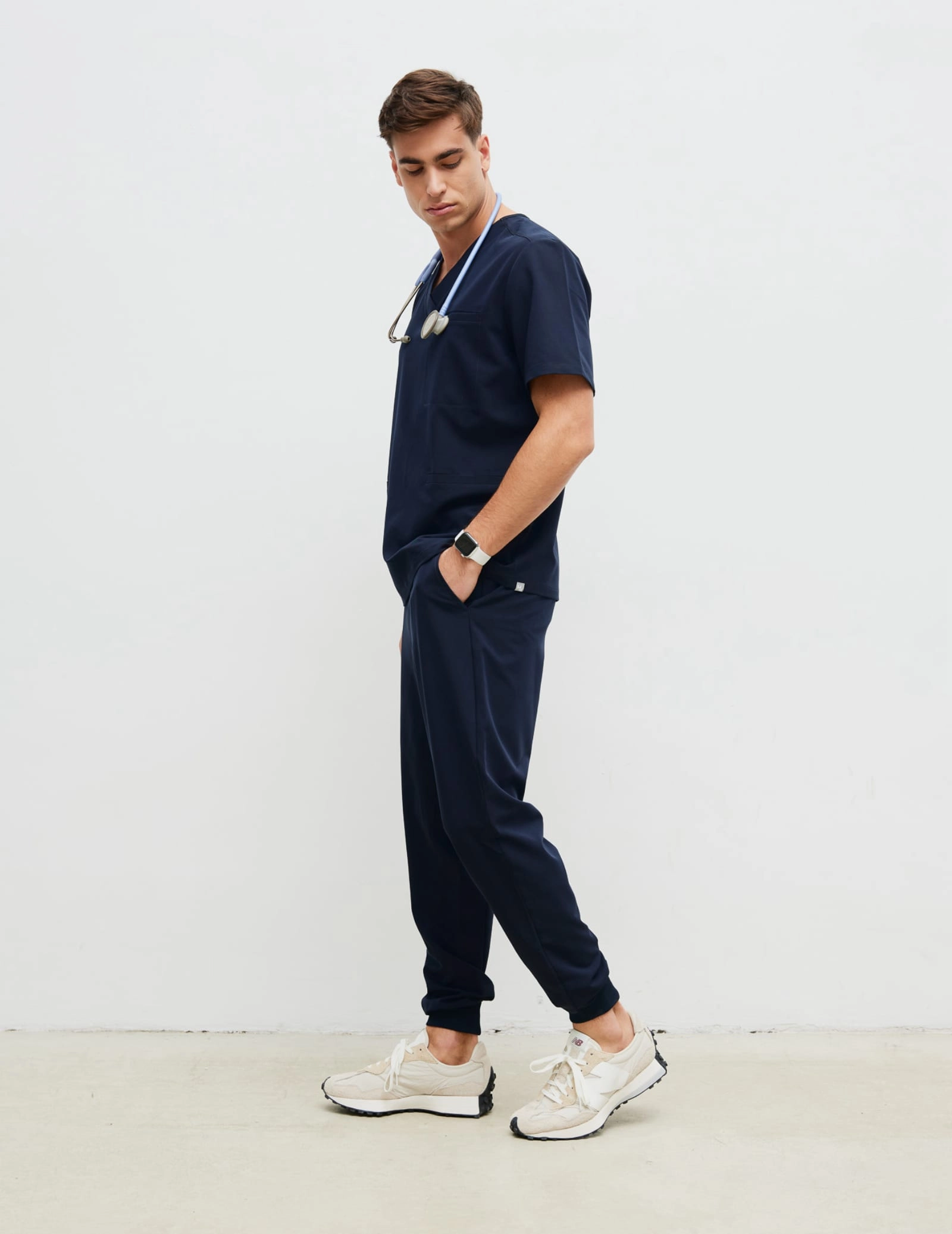 Scrub Top Birbal - MIDNIGHT BLUE