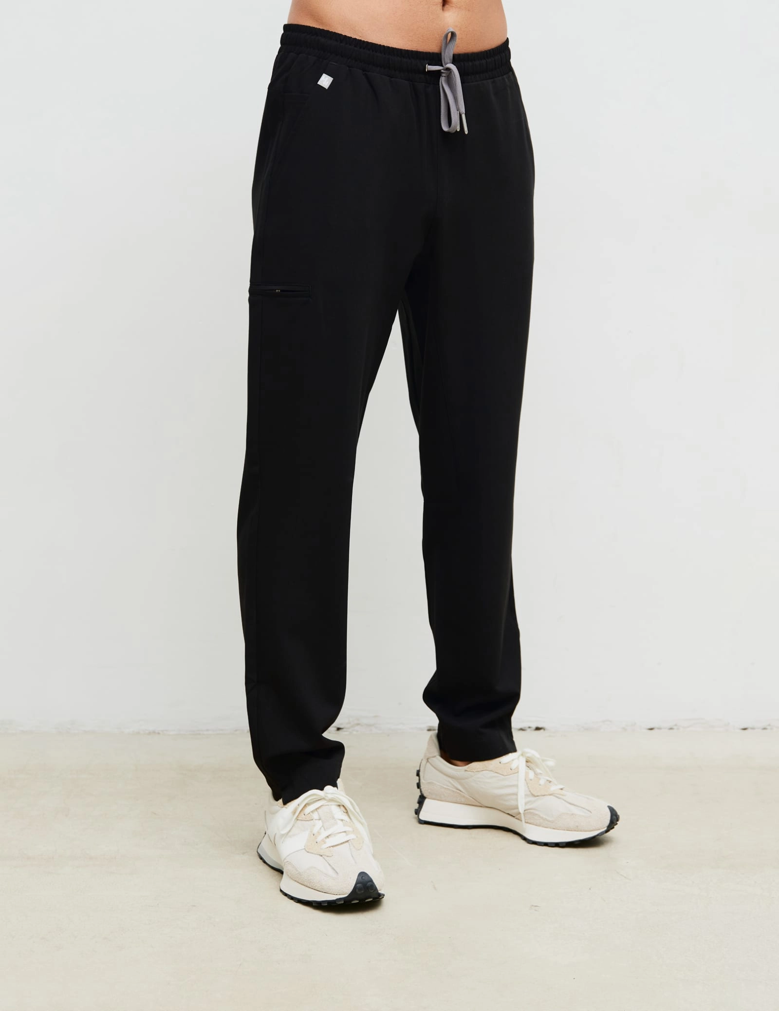 Men's Basic Pants - BLACK