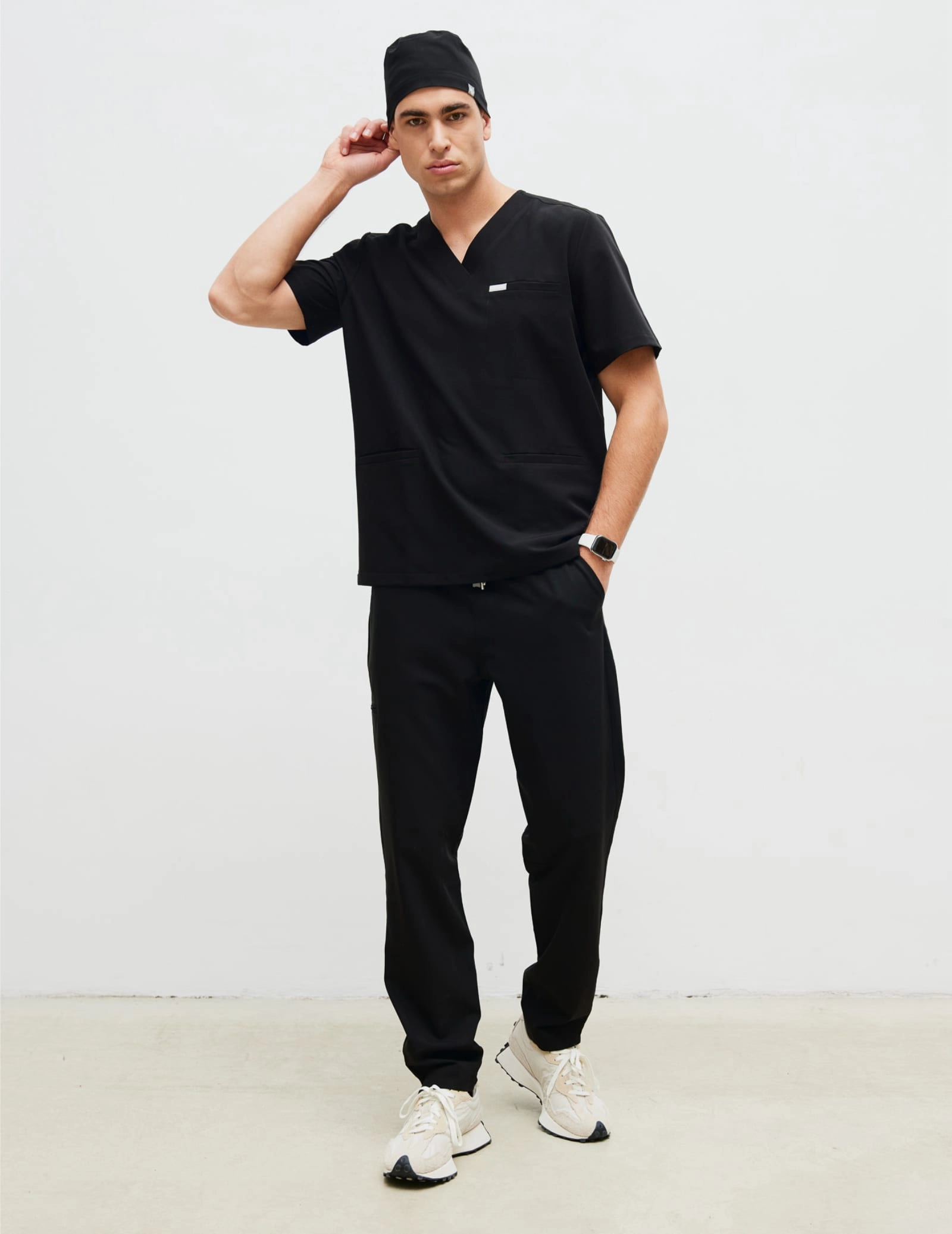 Men's Basic Pants - BLACK