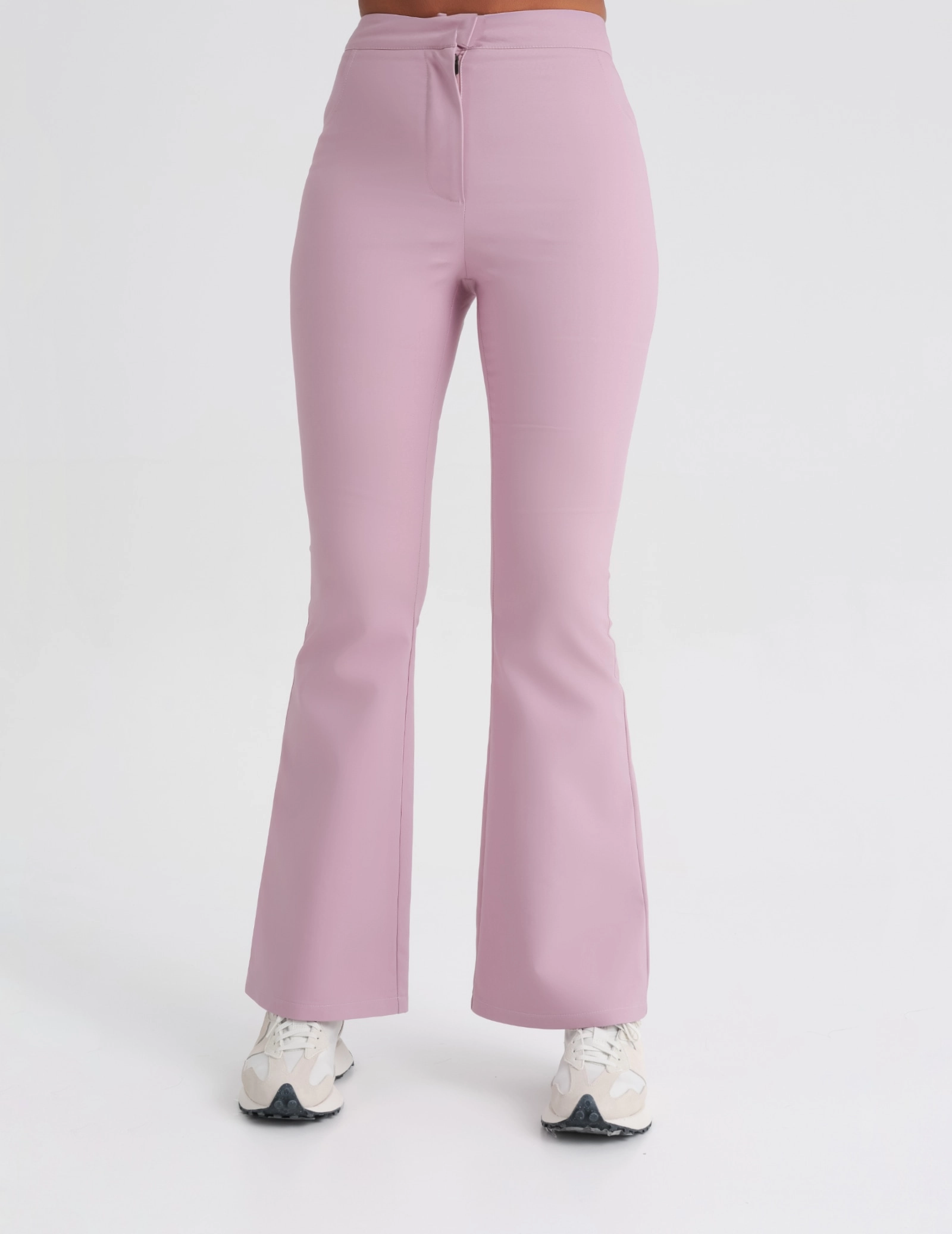 Women's Medical Scrub Pants Flare - FRENCH PINK