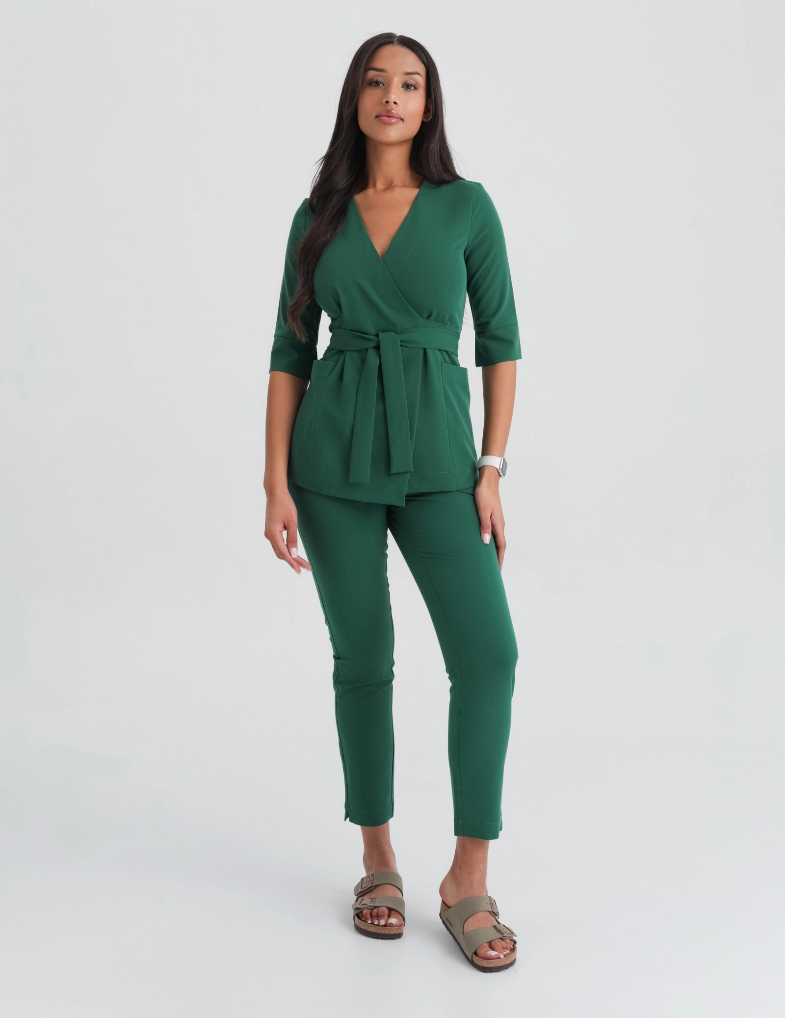 Women's Basic Pants - EDEN GREEN