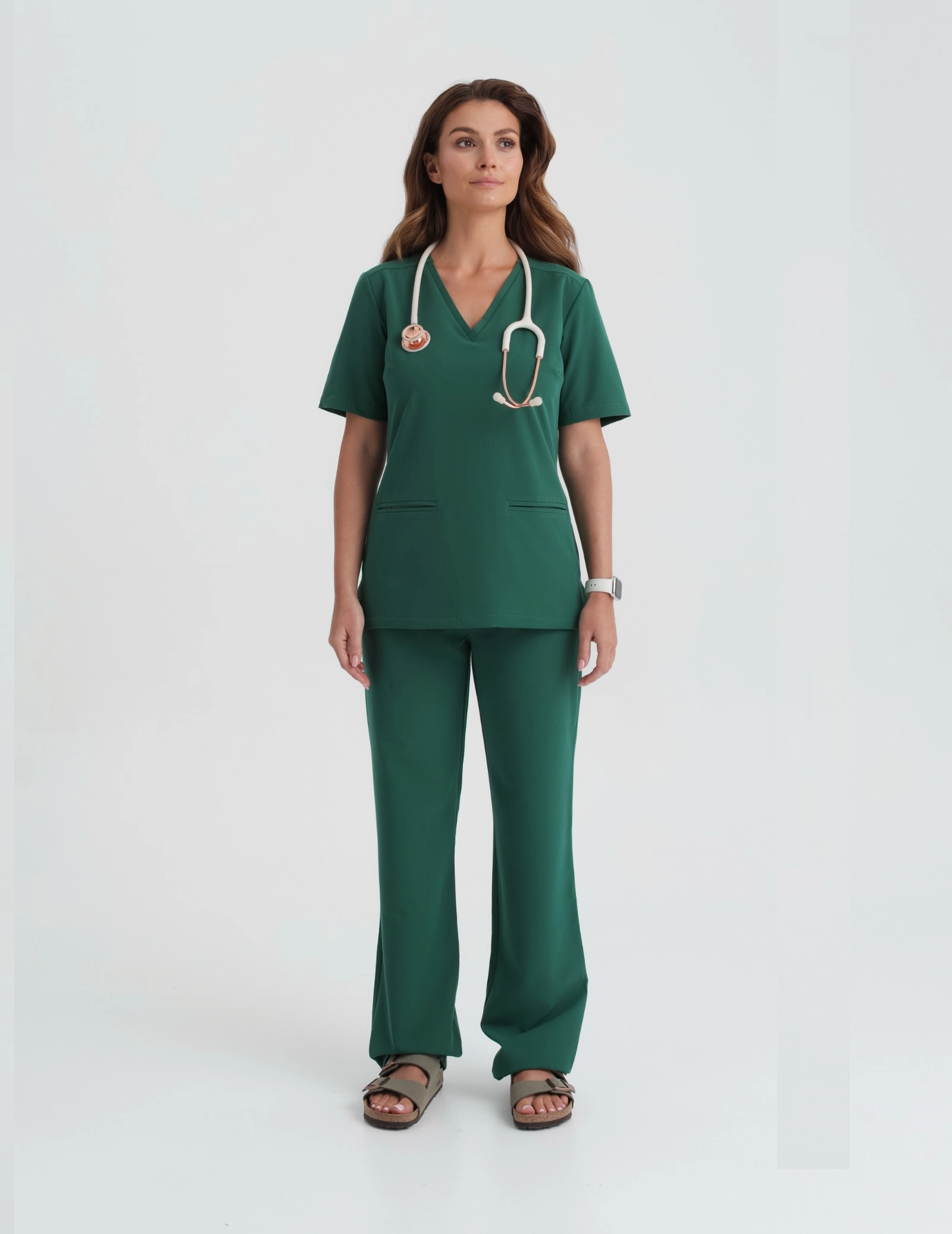 Women's Medical Scrub Pants Tiffany - EDEN GREEN