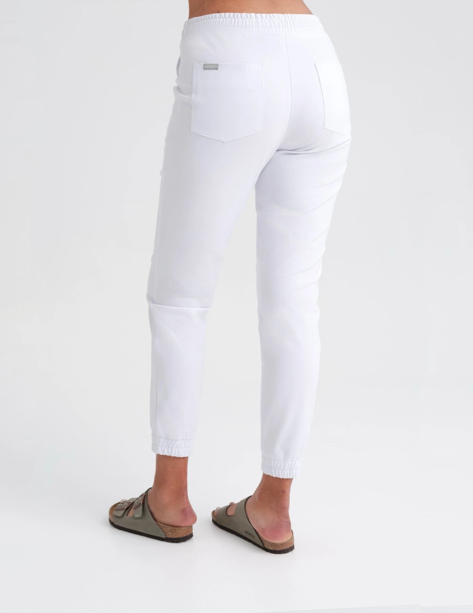 Women's Joggers - White