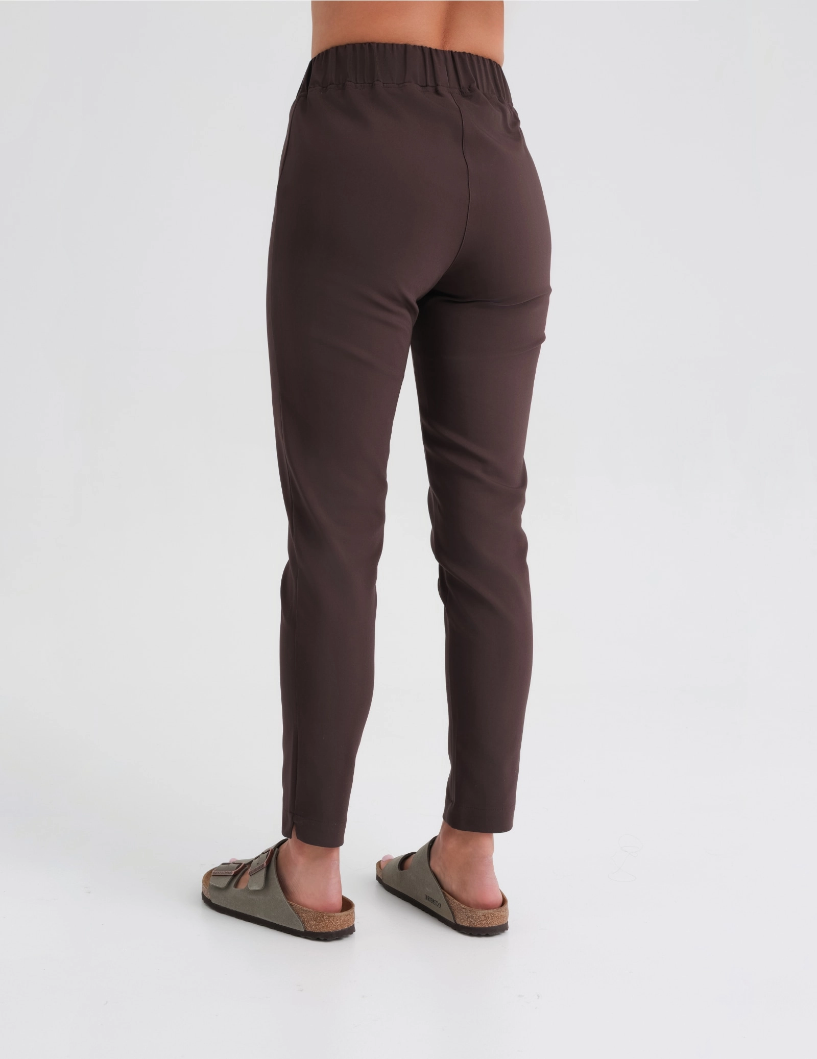Women's Medical Scrub Pants Slim Fit - ESPRESSO