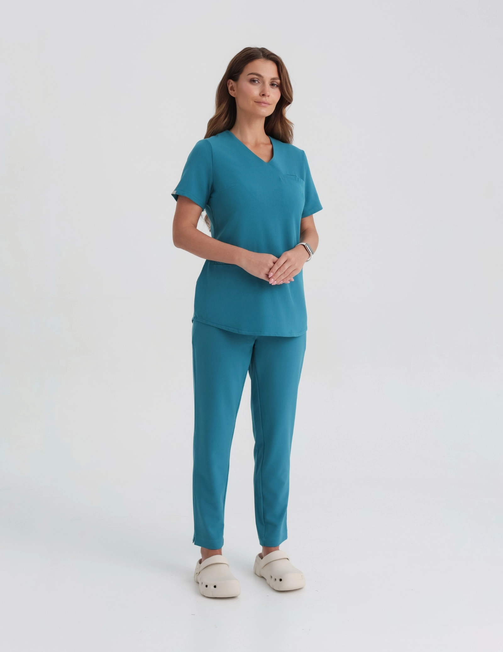 Medical Scrub Top Grace - OCEAN BLUE