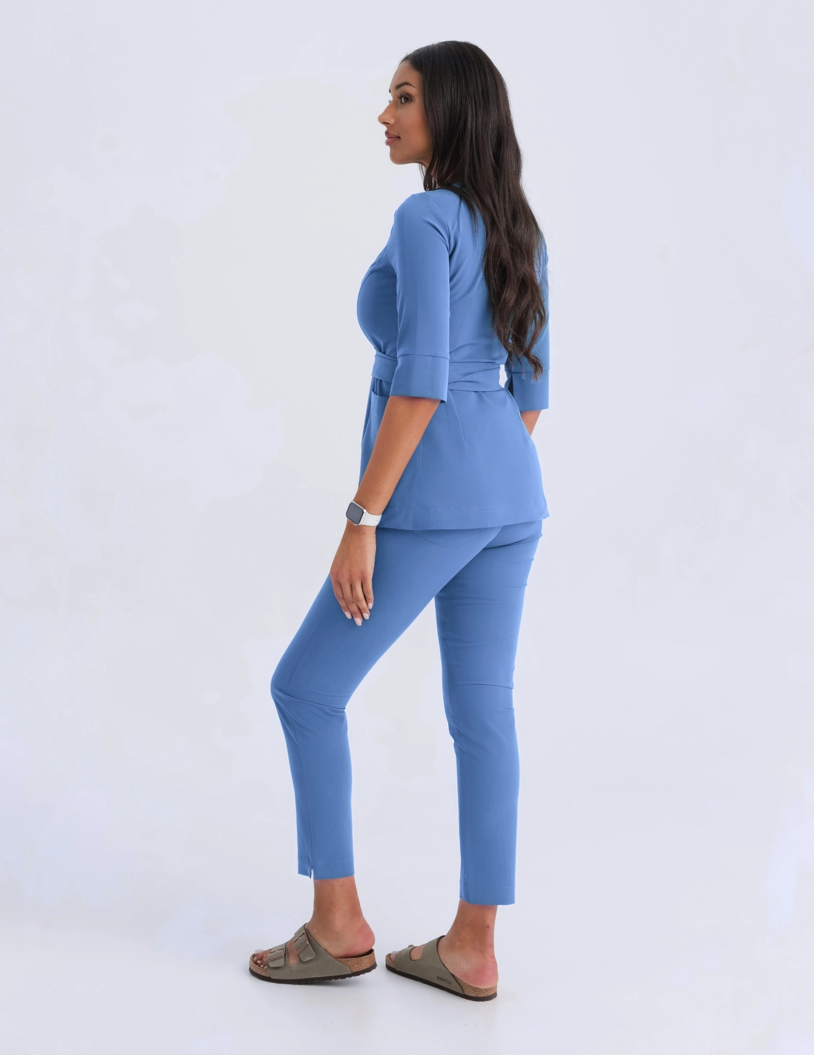 Rosalie tied medical Hoodie - MARINA BLUE Rosalie tied medical Hoodie - MARINA BLUE