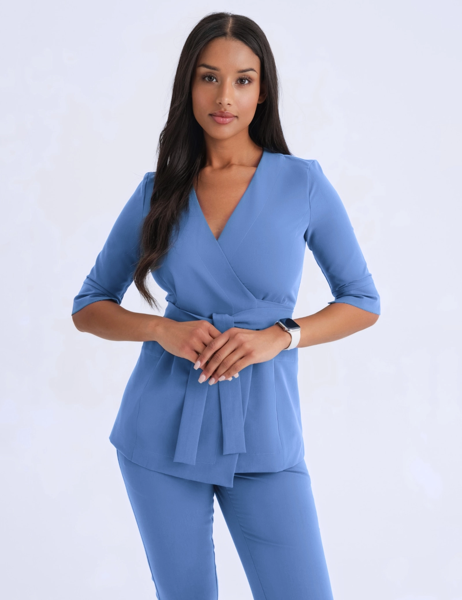 Rosalie tied medical Hoodie - MARINA BLUE Rosalie tied medical Hoodie - MARINA BLUE