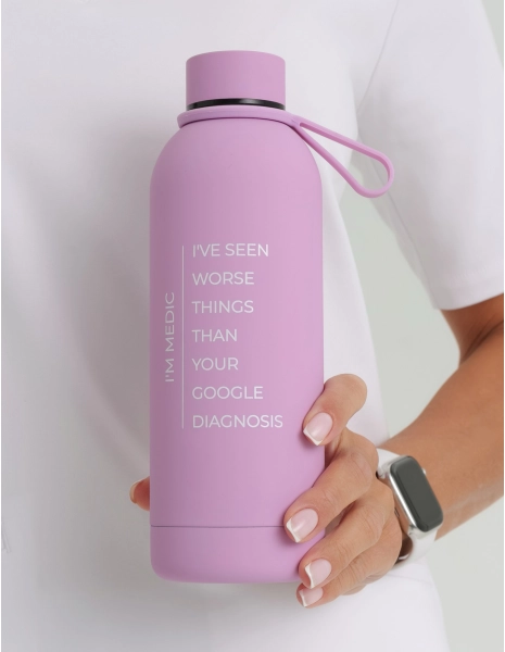 Thermal Bottle Mojo "I'm medic"- ULTRA PINK