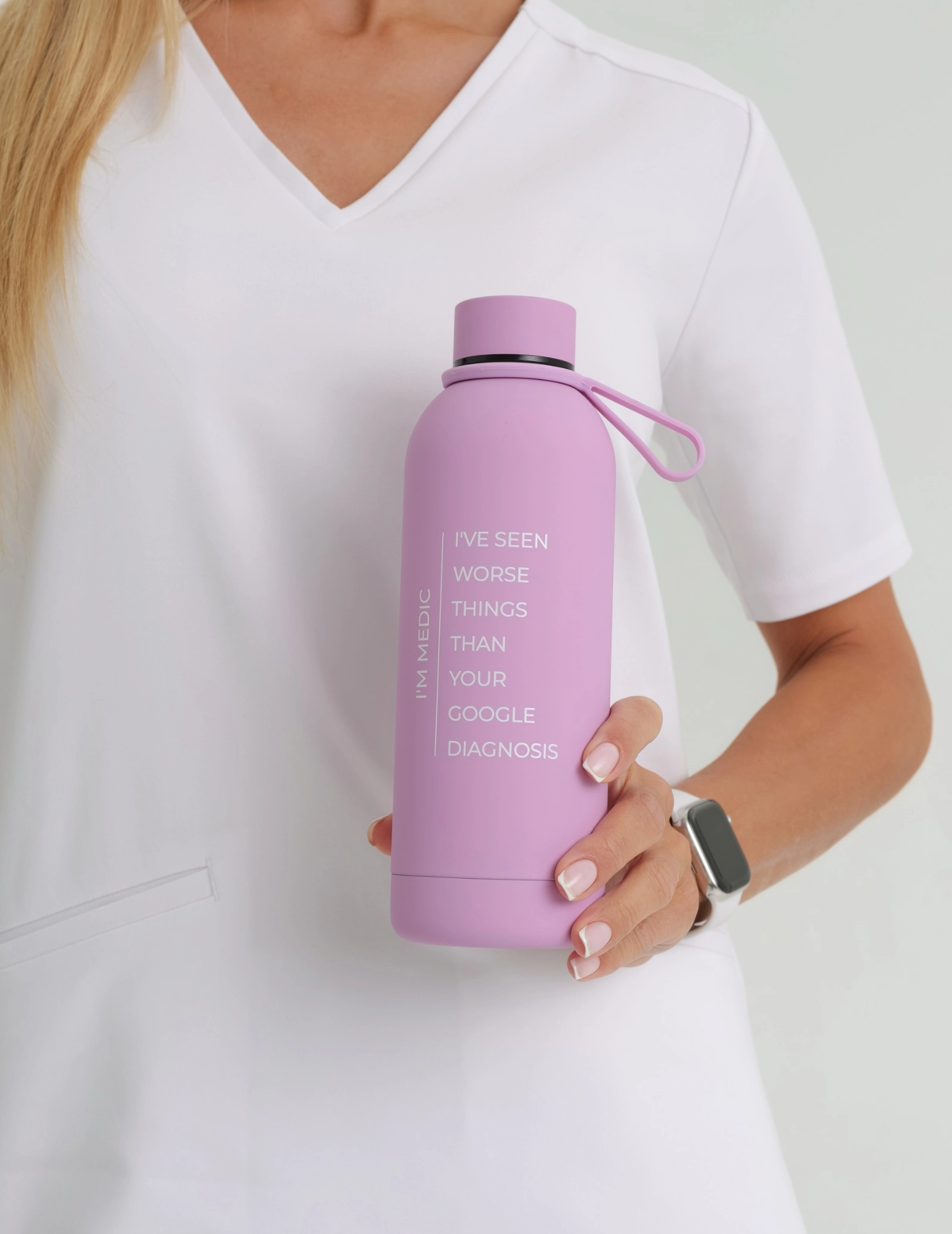 Thermal Bottle Mojo "I'm medic"- ULTRA PINK
