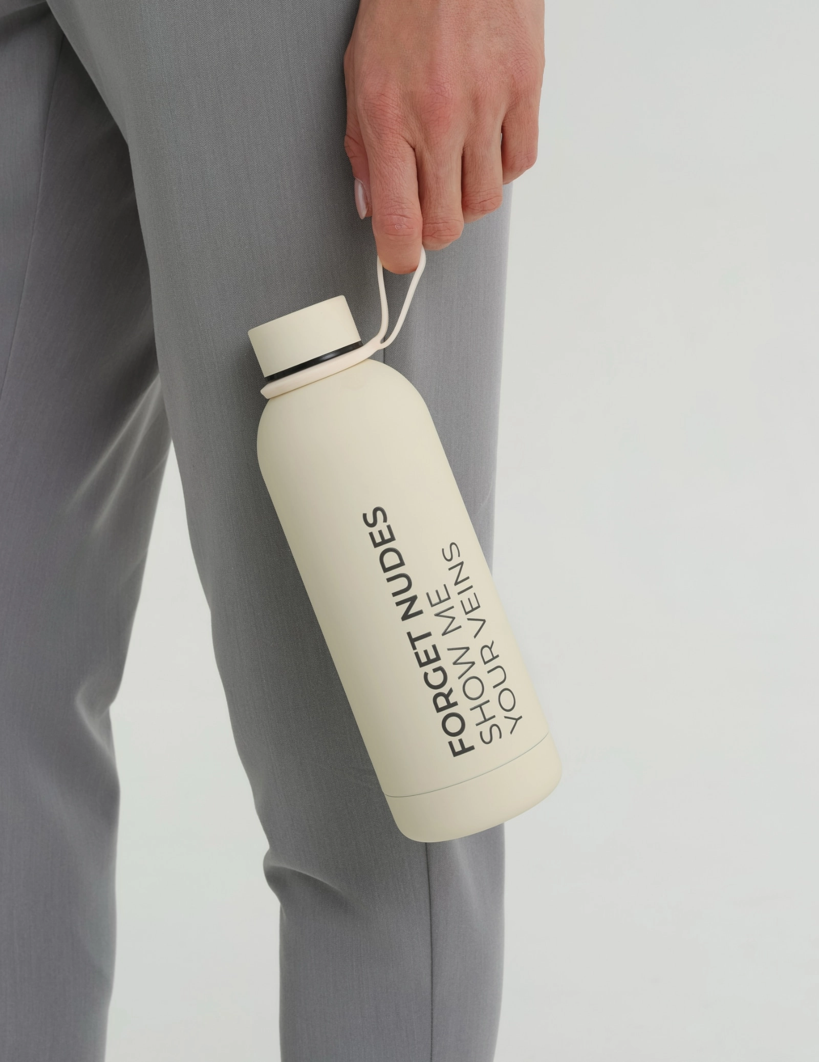 Thermal Bottle Mojo "Forget Nudes" - ALMOND