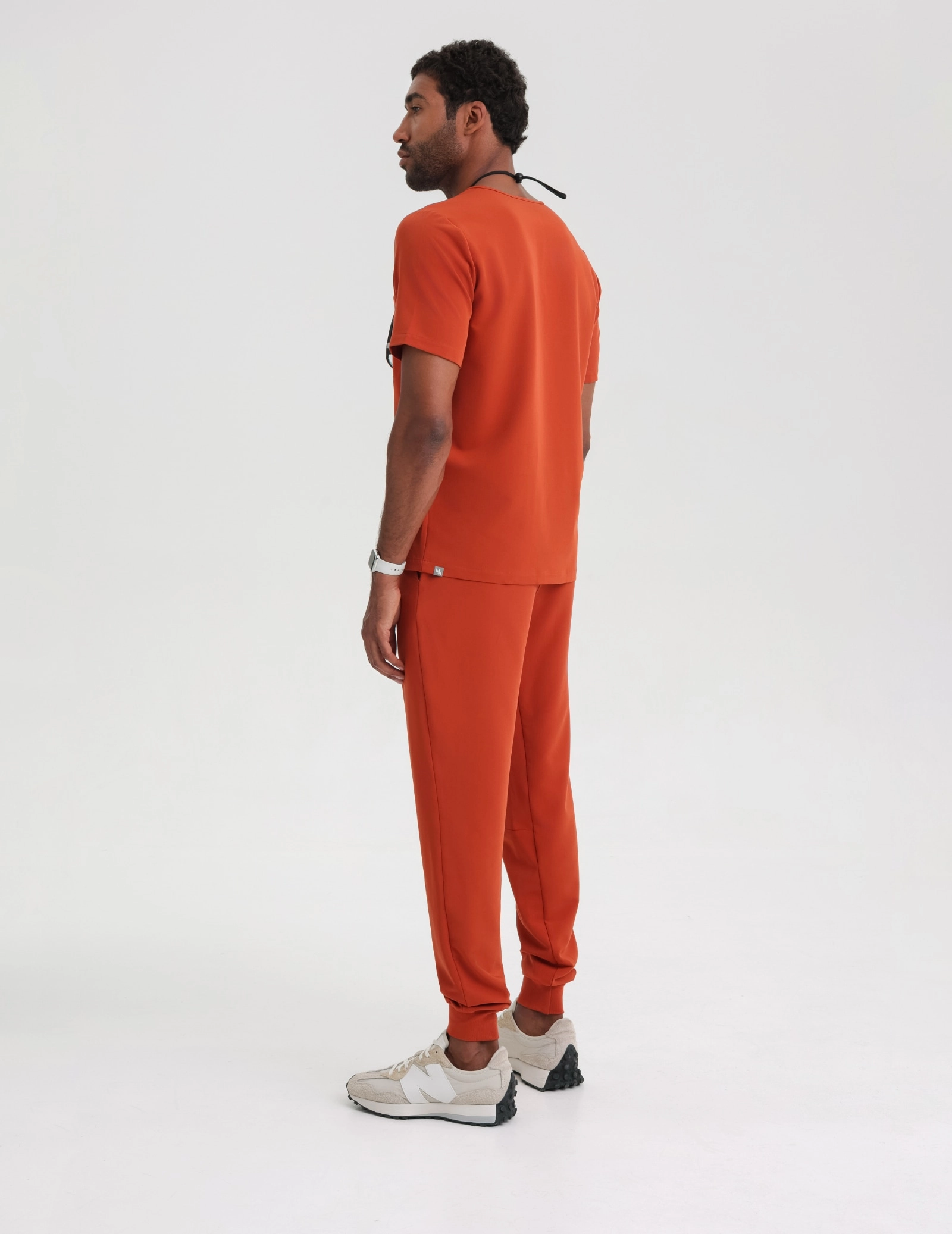 Men's Jogger Scrub Pants - ROOIBOS TEA Men's Jogger Scrub Pants - ROOIBOS TEA