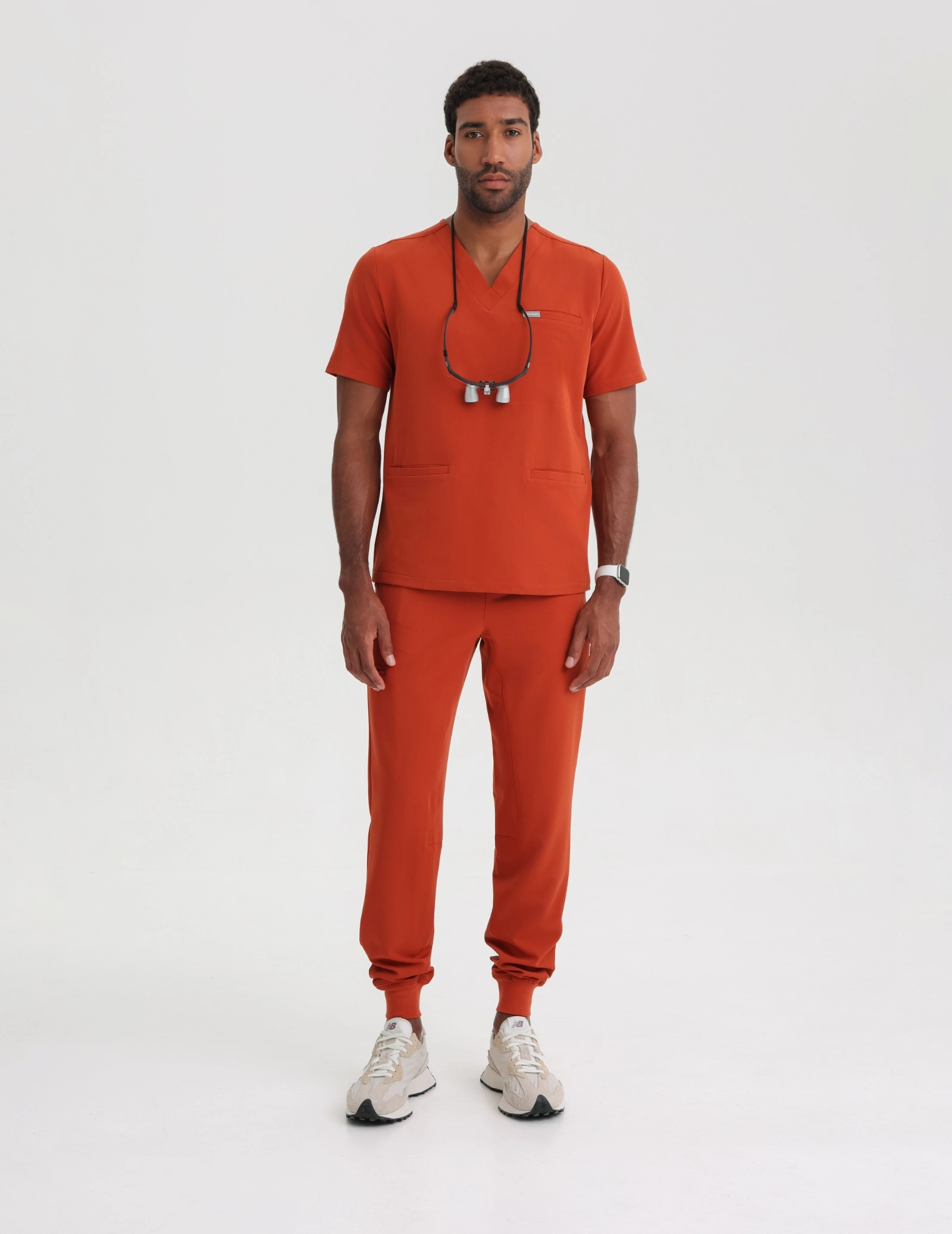 Men's Jogger Scrub Pants - ROOIBOS TEA Men's Jogger Scrub Pants - ROOIBOS TEA