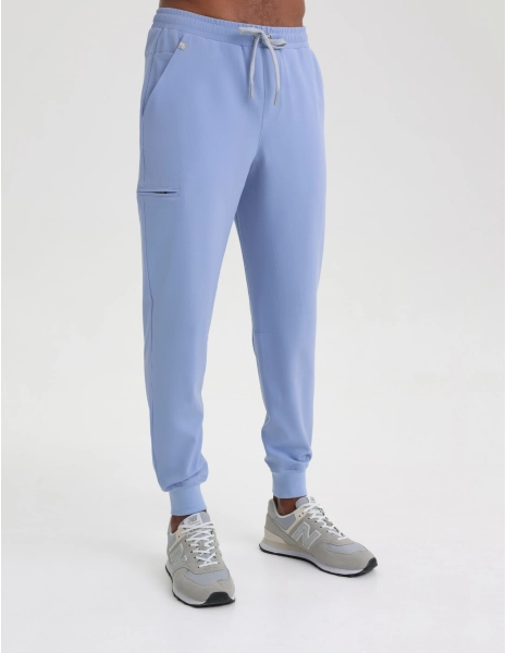 Men's Joggers Pants - CEIL BLUE