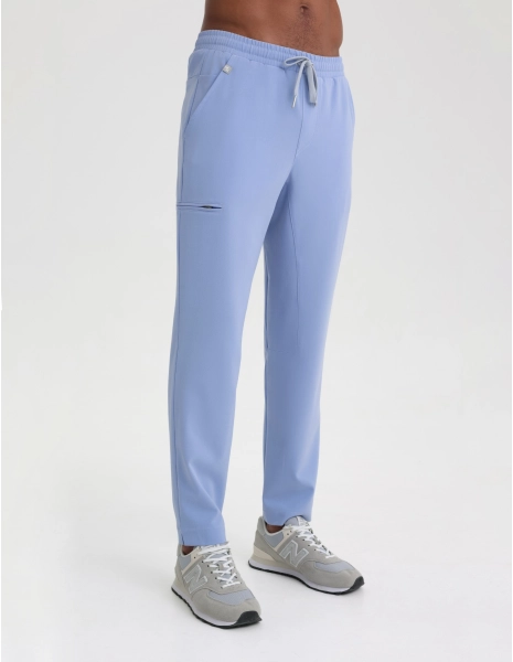 Men's Basic Pants - CEIL BLUE