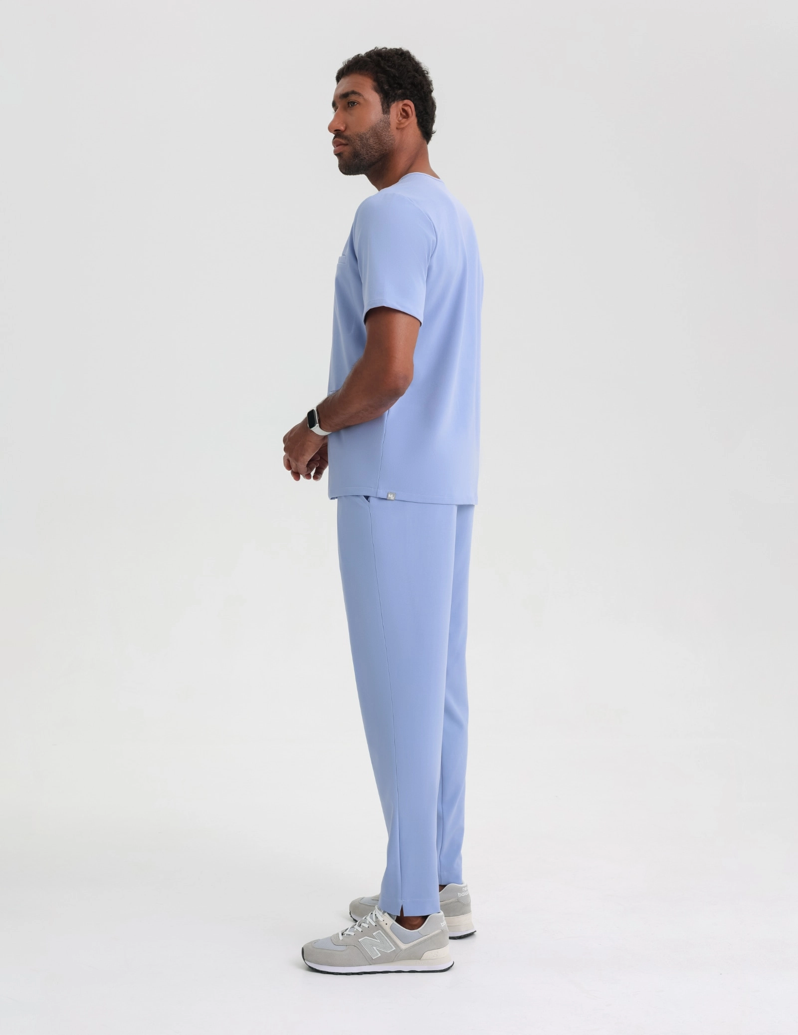 Men's Basic Pants - CEIL BLUE