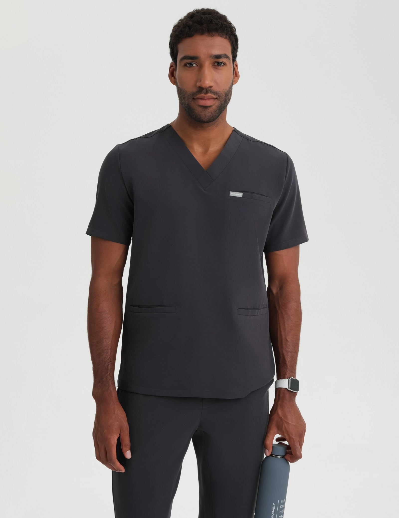Men's Birbal Scrub Top - SHADOW Men's Birbal Scrub Top - SHADOW