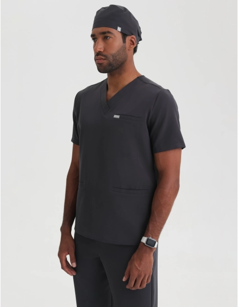 Men's Birbal Scrub Top - SHADOW
