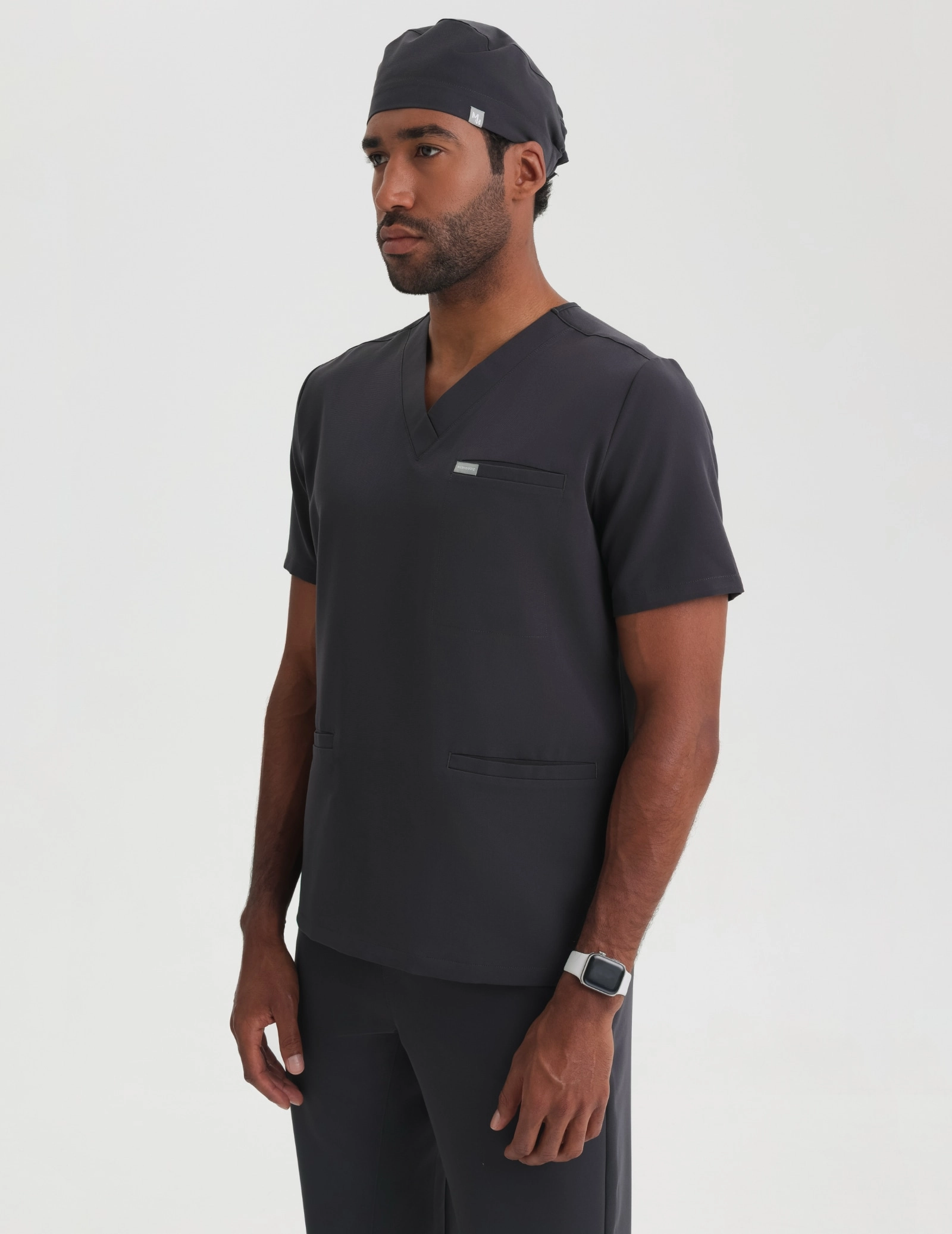 Men's Birbal Scrub Top - SHADOW Men's Birbal Scrub Top - SHADOW