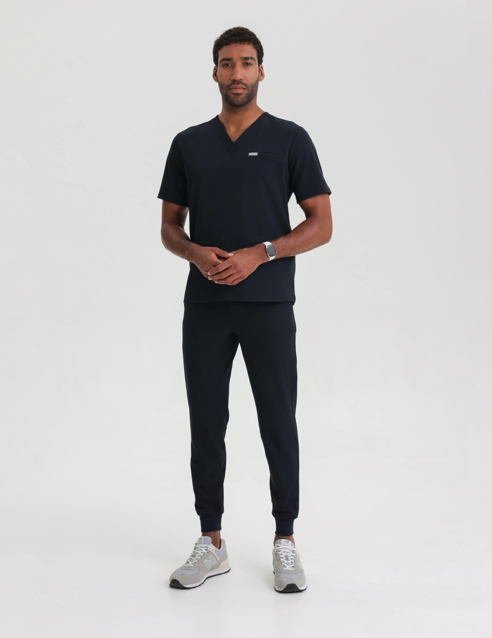 Men's Jogger Scrub Pants - Midnight Blue Men's Jogger Scrub Pants - Midnight Blue