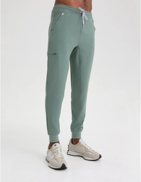 Men's Joggers Pants - DUSTY GREEN