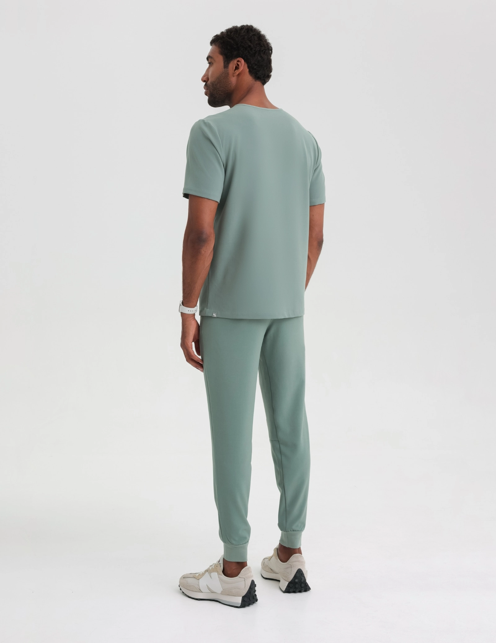 Men's Joggers Pants - DUSTY GREEN